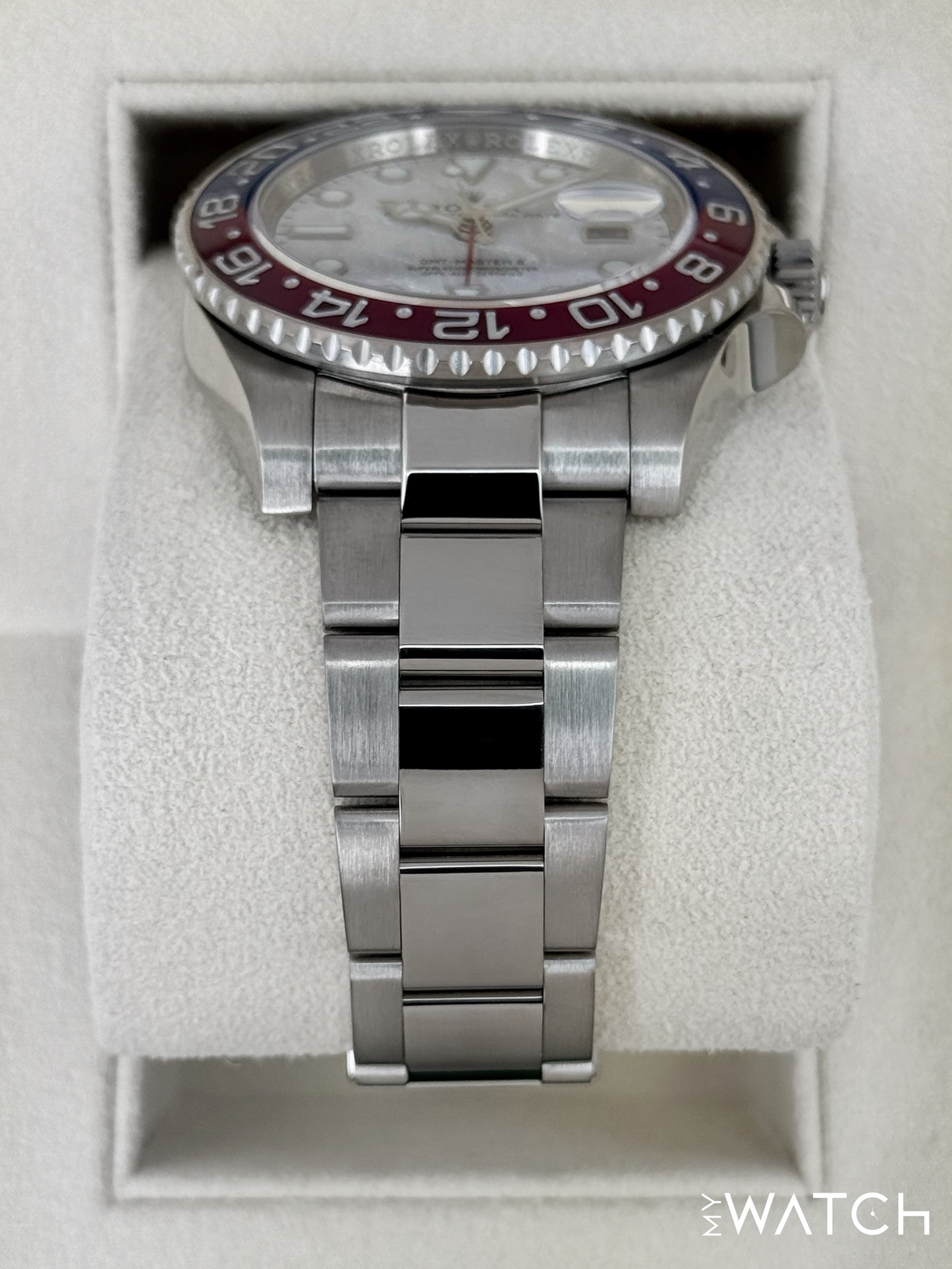 2021 Rolex GMT-Master II "Pepsi" 40mm 126719BLRO Meteorite Dial