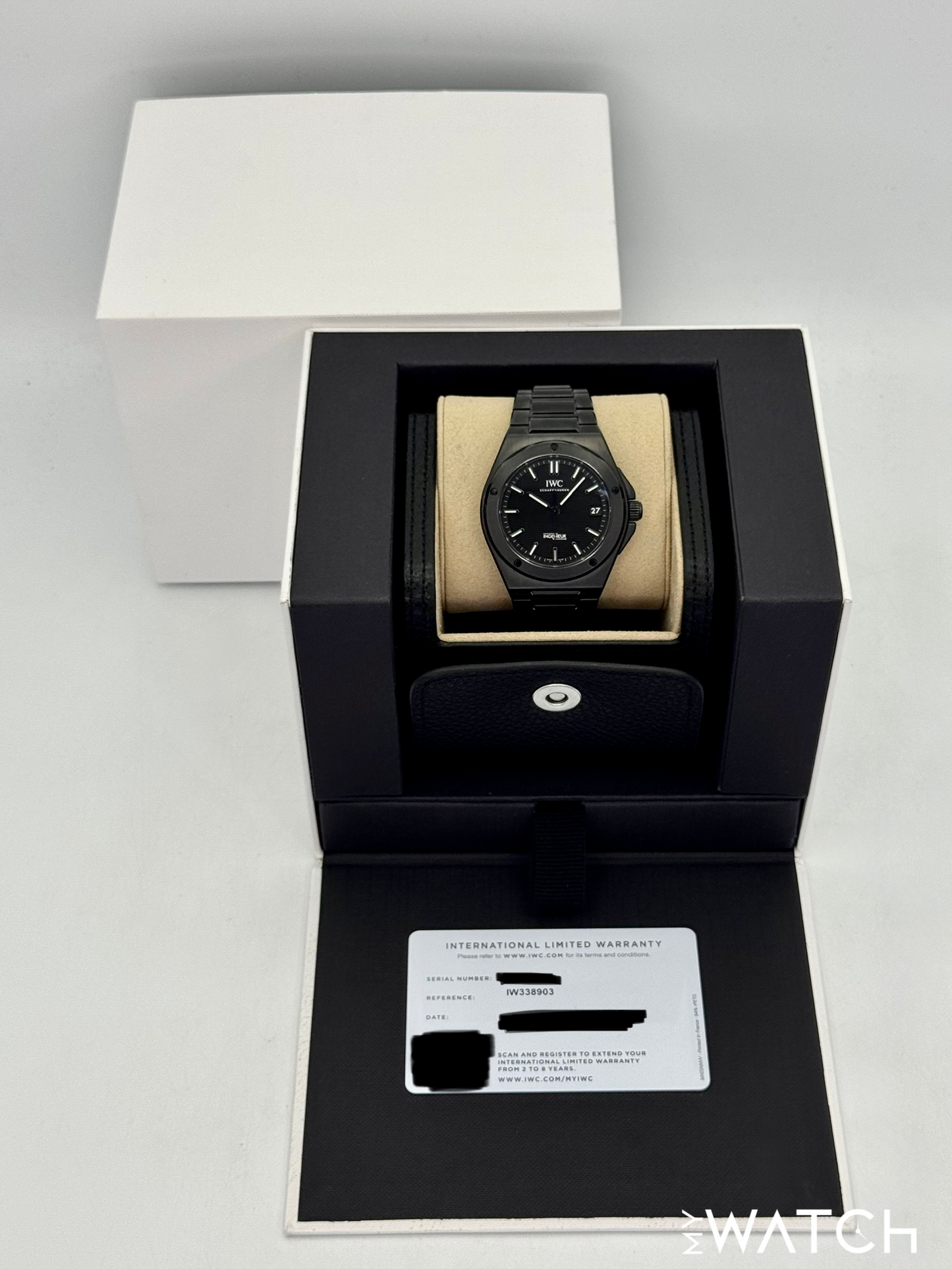 2025 IWC Ingenieur Automatic 42mm IW338903 Ceramic Black Dial
