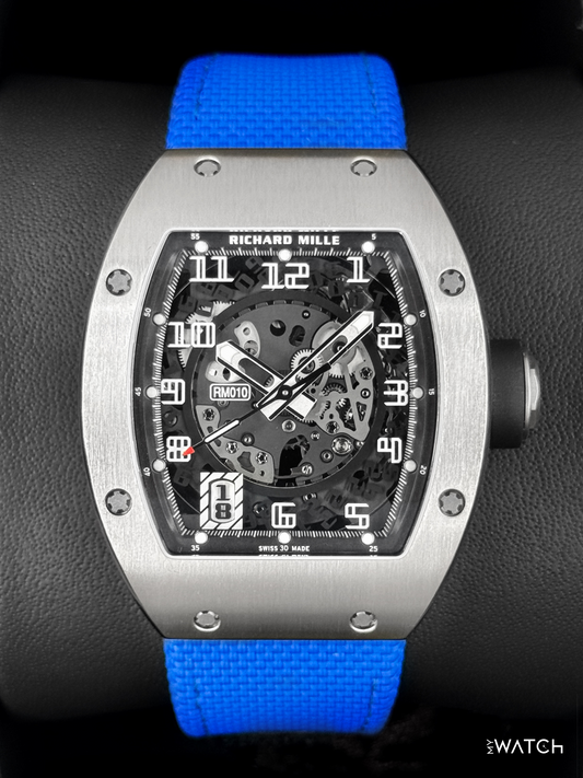 2024 Richard Mille RM010 AG WG White Gold Certified Pre-Owned - MyWatchLLC