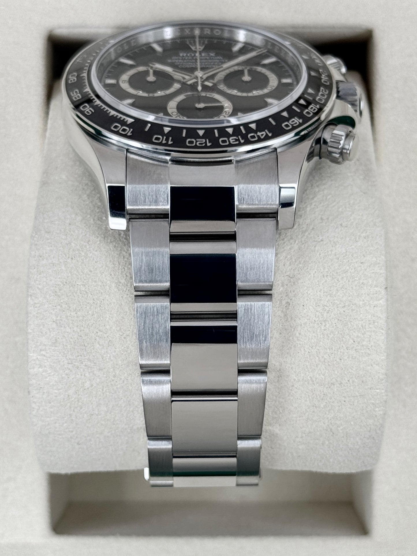 NEW 2025 Rolex Daytona 40mm 126500LN Stainless Steel Black Dial