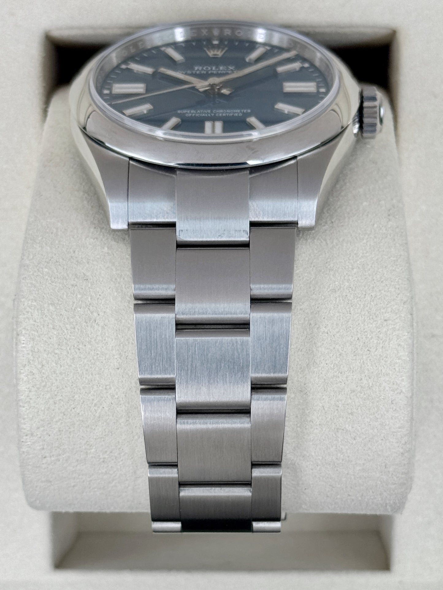 2025 Rolex Oyster Perpetual 41mm 134300 Med Blue Dial