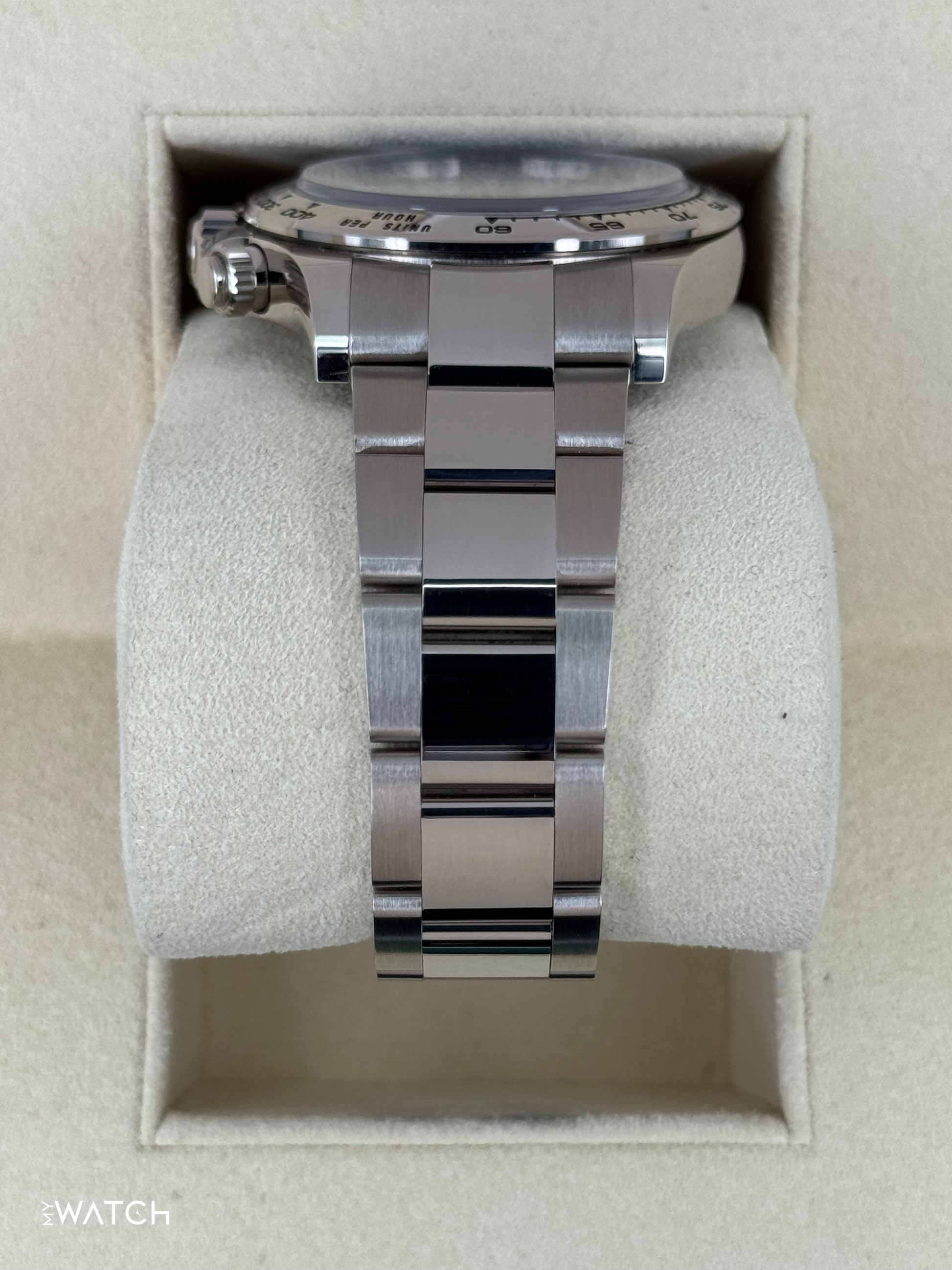 2021 Rolex Daytona 40mm 116509 White Gold Blue Dial - MyWatchLLC