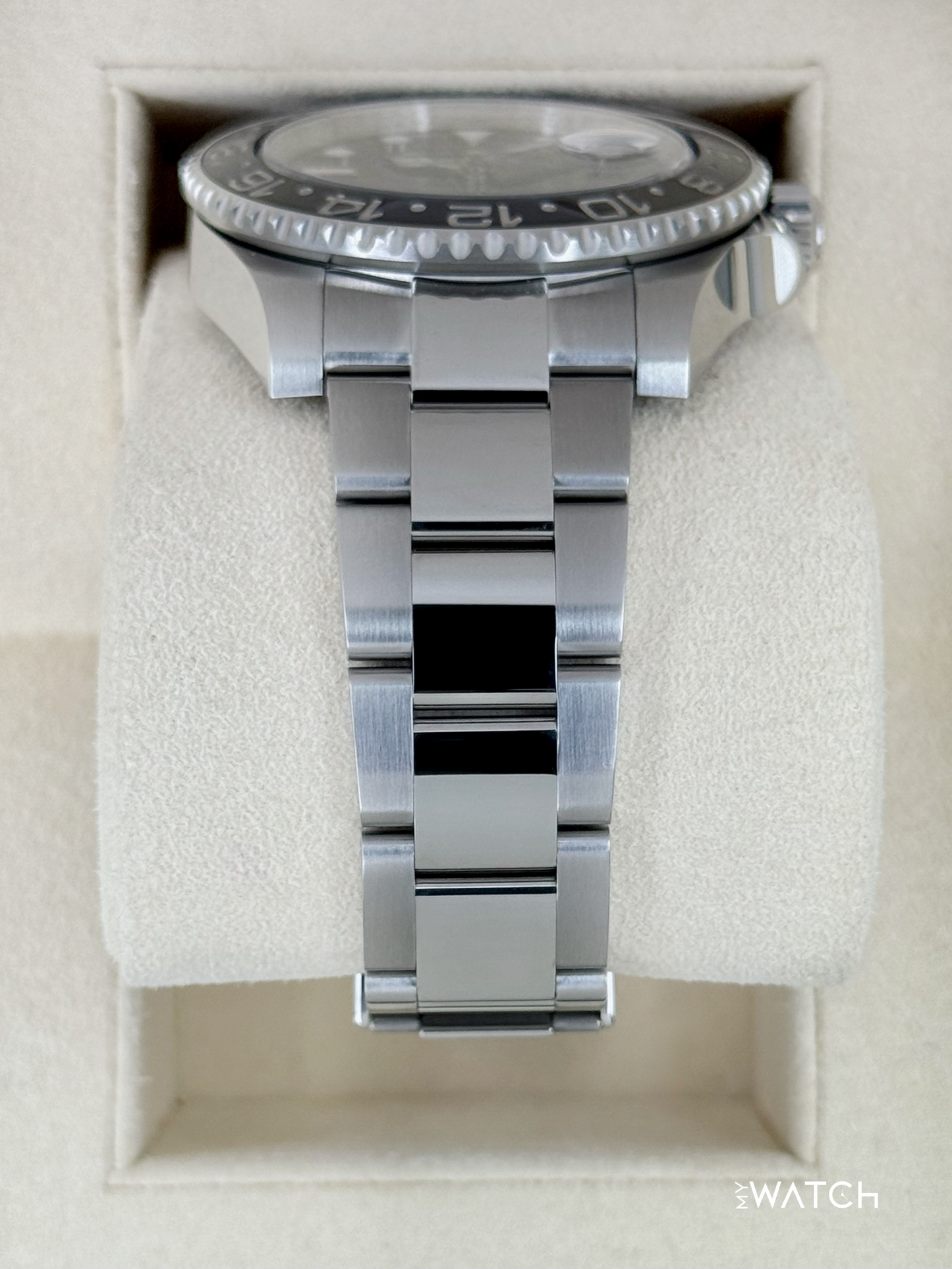 2017 Rolex GMT-Master II 40mm 116710LN Stainless Steel Black Dial (with RSC) - MyWatchLLC