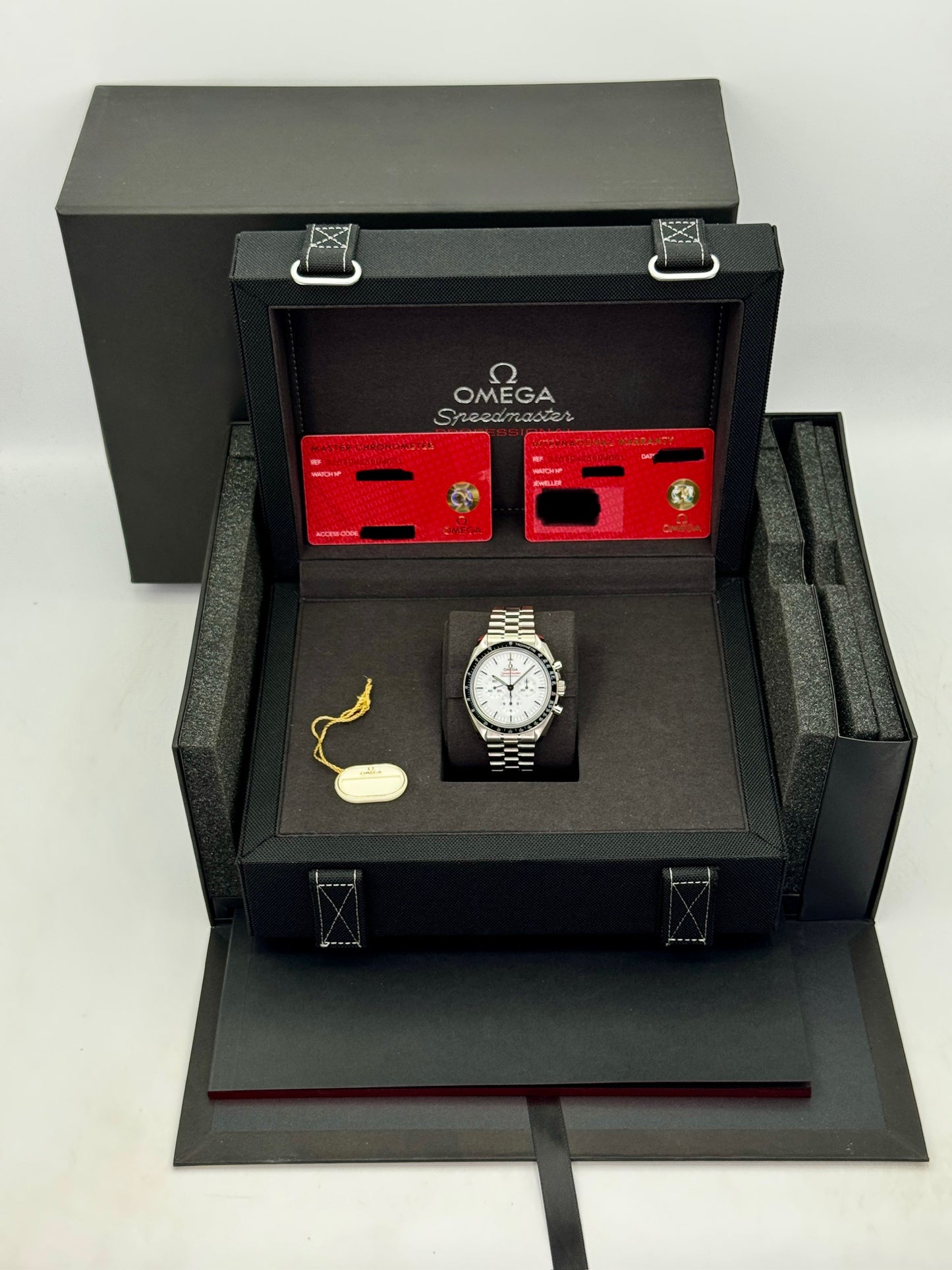 NEW 2026 Omega Speedmaster Moonwatch Pro 42mm 310.30.42.50.04.001 White Dial