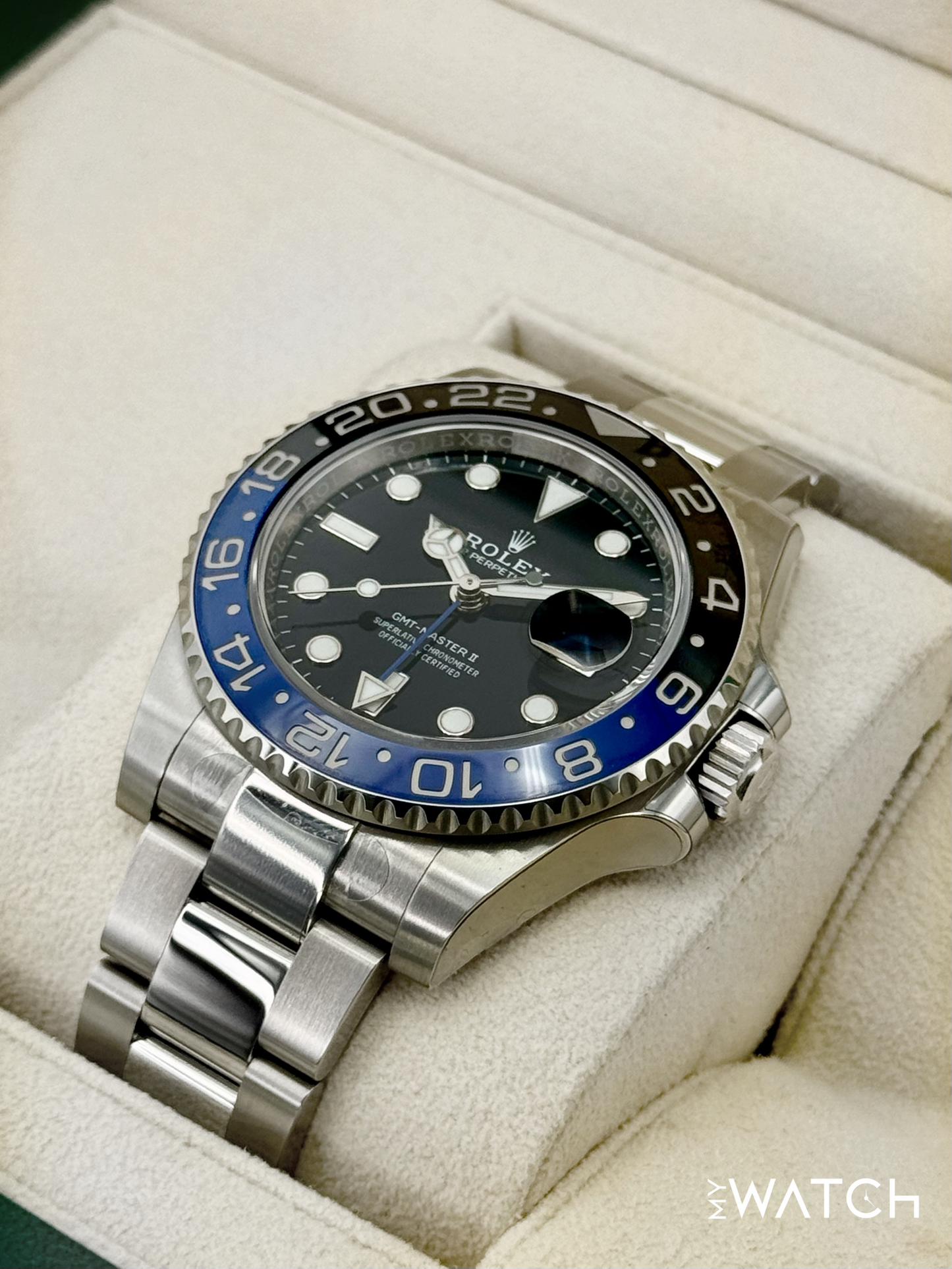 2024 Rolex GMT-Master II "Batman" 40mm 126710BLNR Oyster (STICKERED) - MyWatchLLC