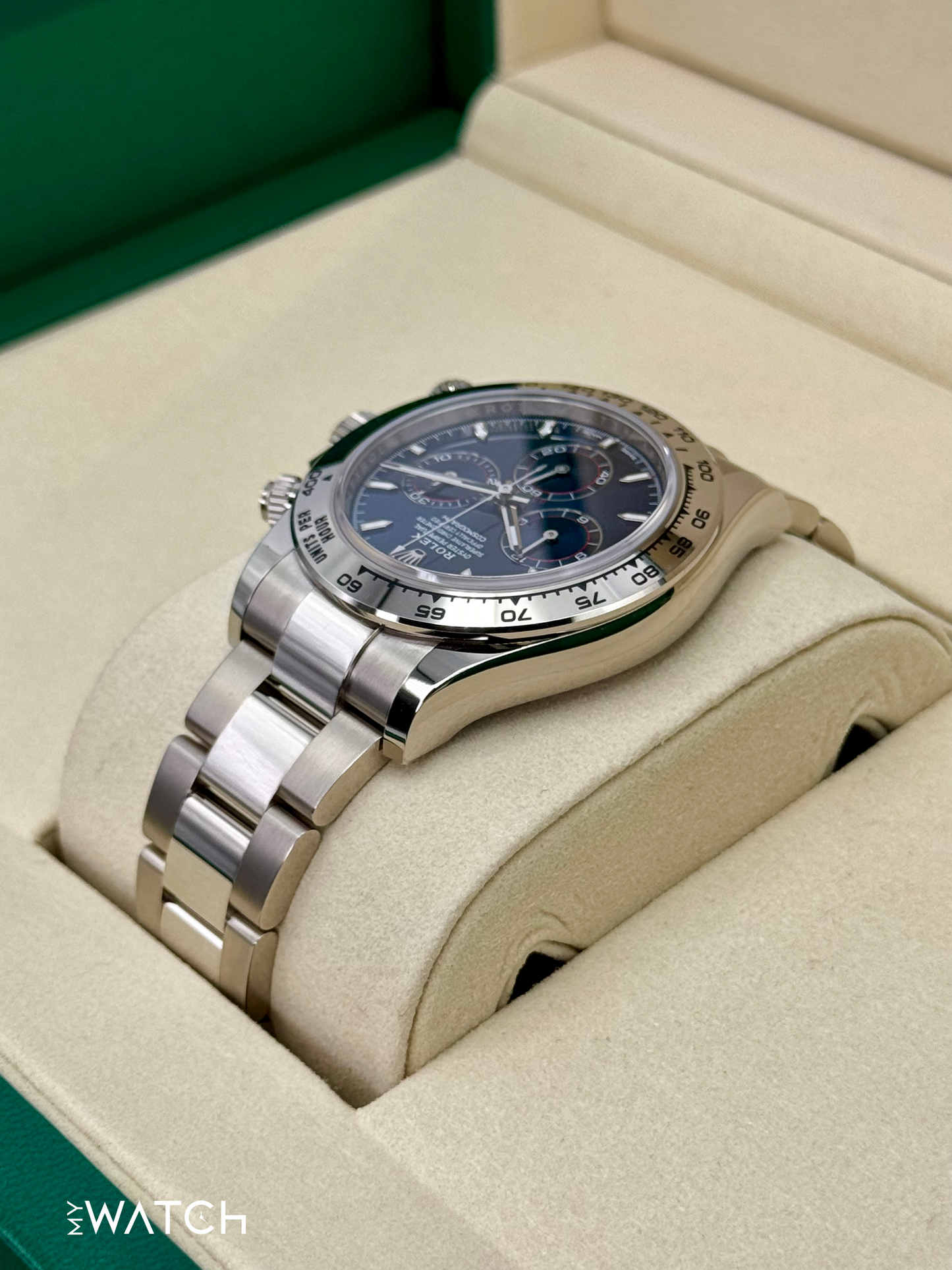 NEW 2025 Rolex Daytona 40mm 126509 White Gold Blue Dial