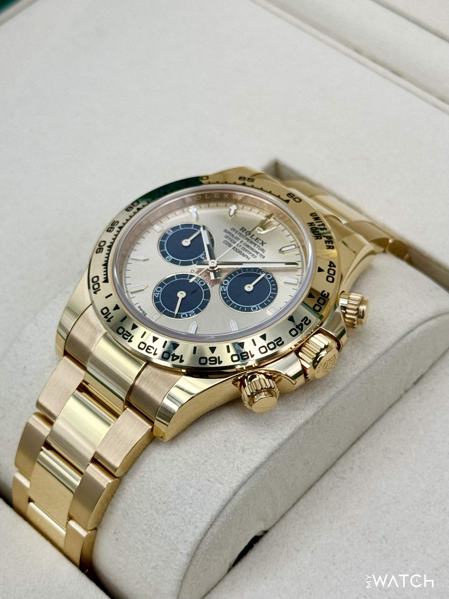 NEW 2026 Rolex Daytona 40mm 126508 18K Yellow Gold Champagne "Pikachu" Dial (STICKERED) - MyWatchLLC
