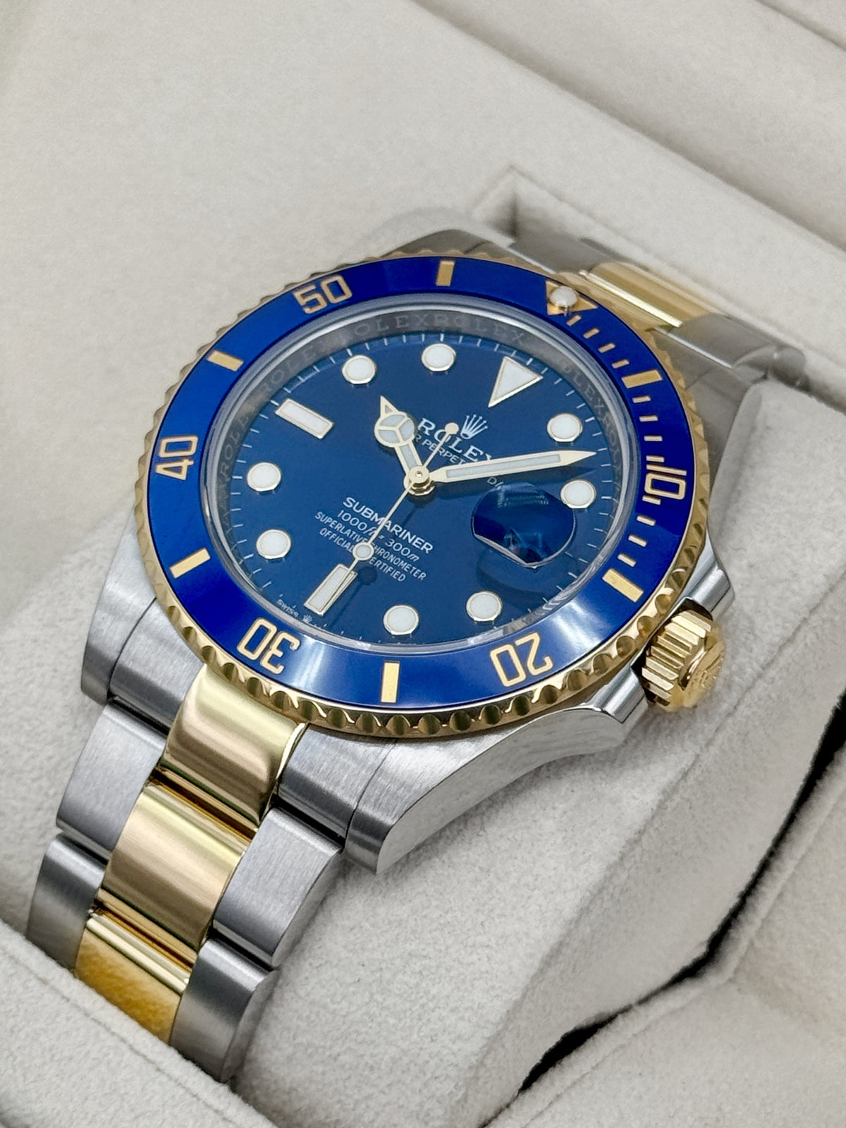 2023 Rolex Submariner Bluesy 41mm 126613LB Two-Tone Blue Dial