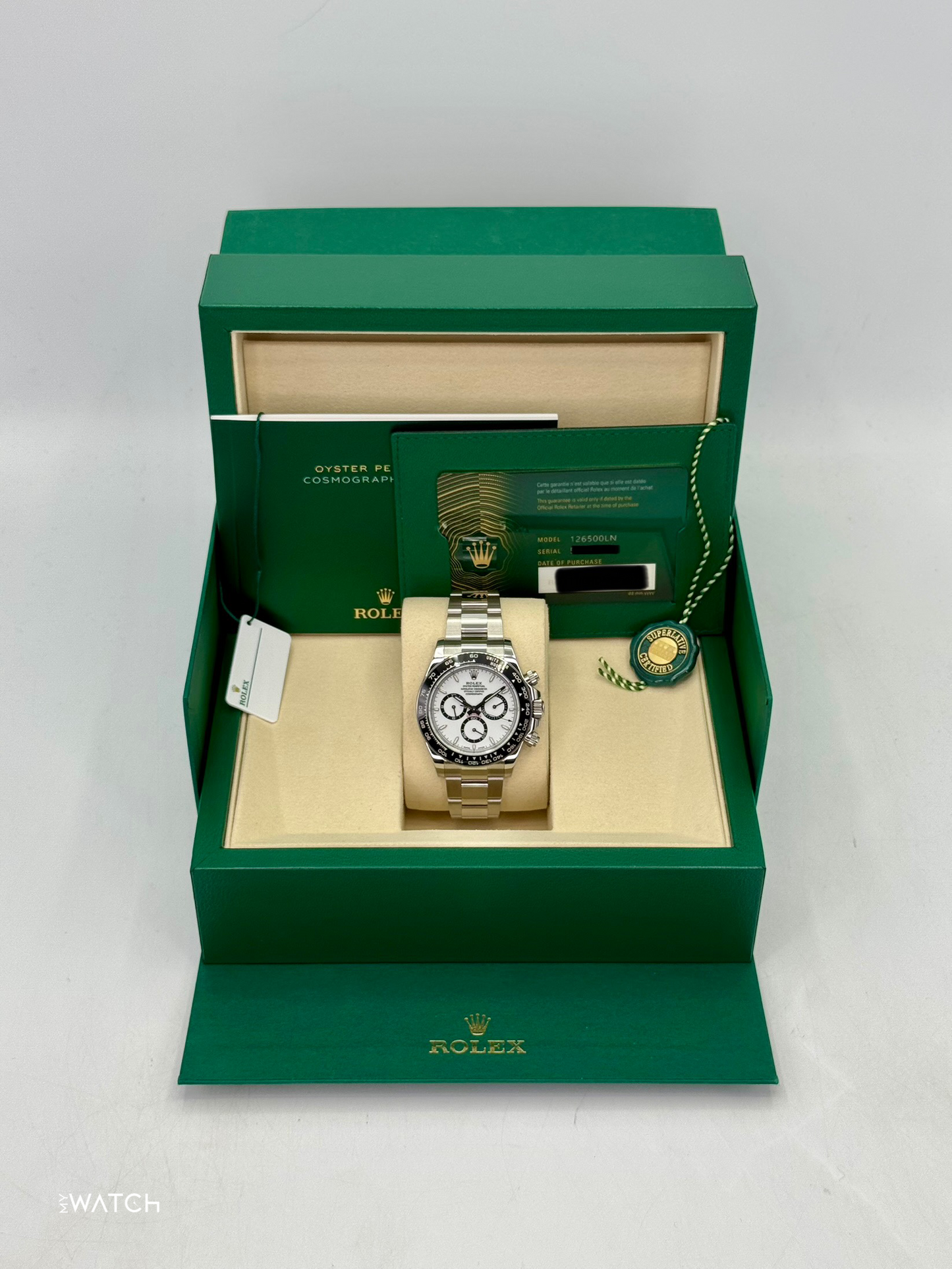 2025 Rolex Daytona 40mm 126500LN Stainless Steel Panda Dial