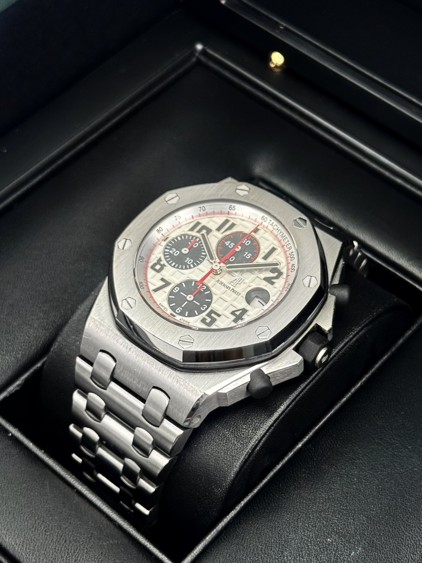 2016 Audemars Piguet Royal Oak Offshore 42mm 26170ST Stainless Steel White Dial