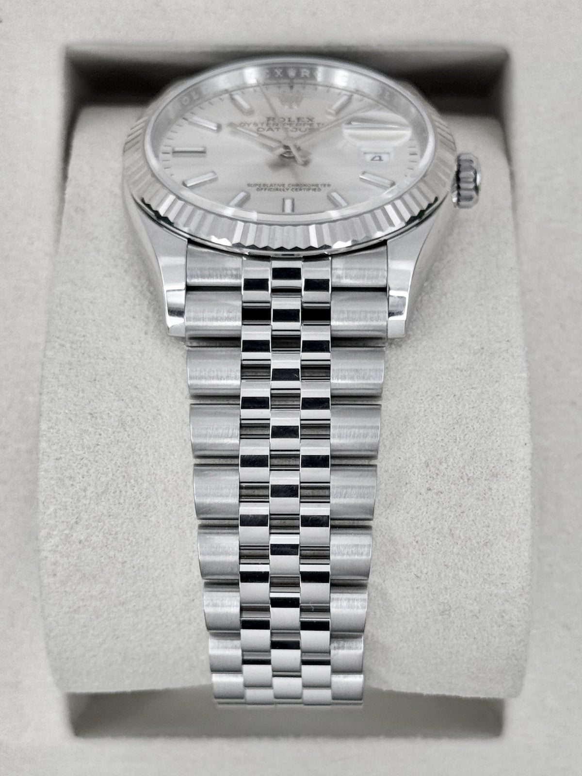 2025 Rolex Datejust 36mm 126234 Stainless Steel Jubilee Silver Dial - MyWatchLLC