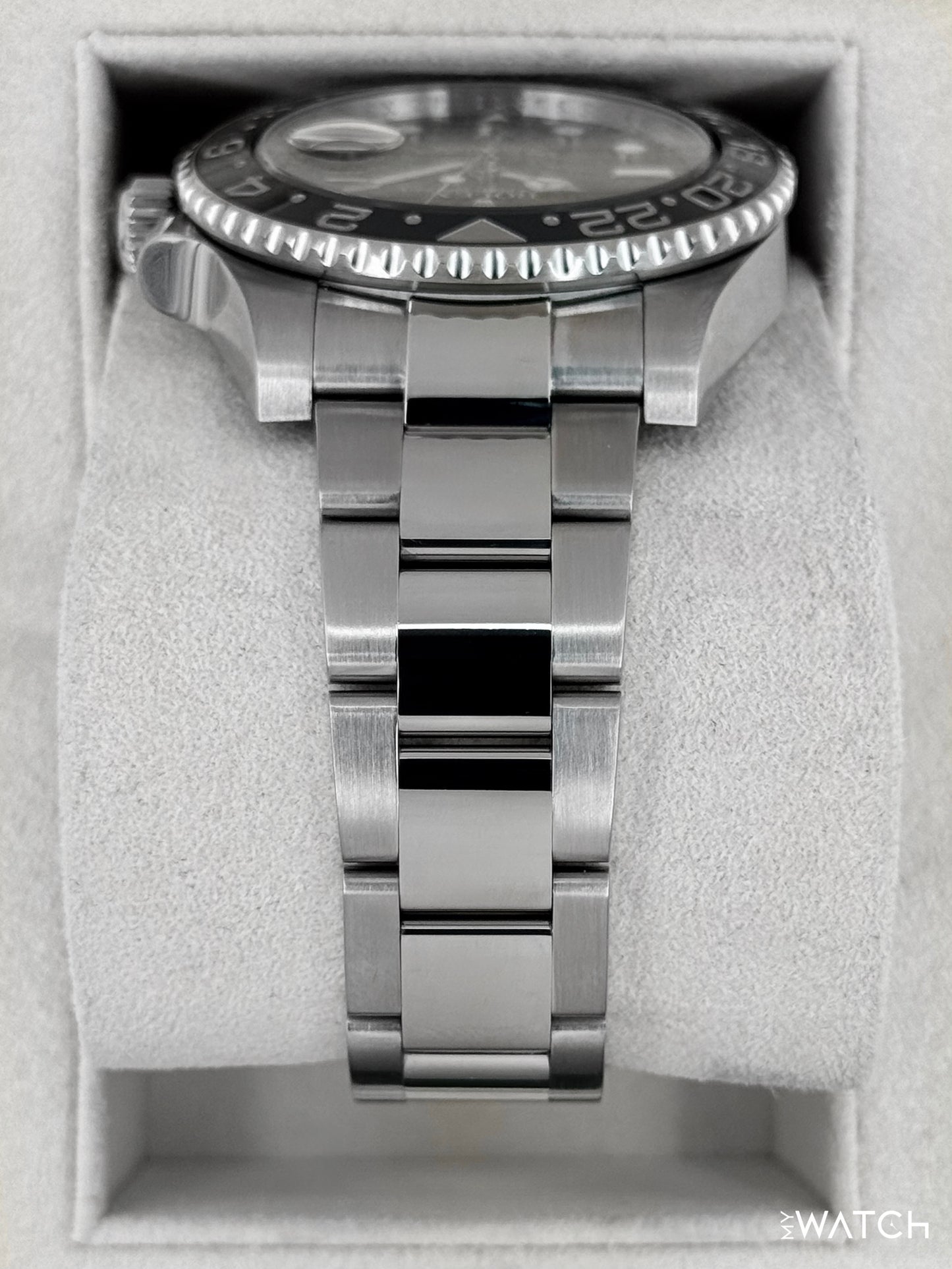2016 Rolex GMT-Master II 40mm 116710LN Stainless Steel Black Dial - MyWatchLLC