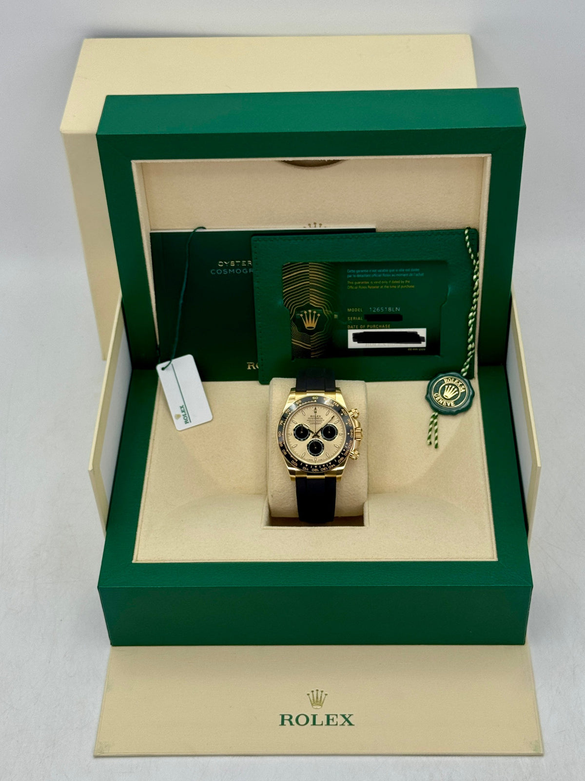 2025 Rolex Daytona 40mm 126518LN Yellow Gold Champagne Pikachu Dial