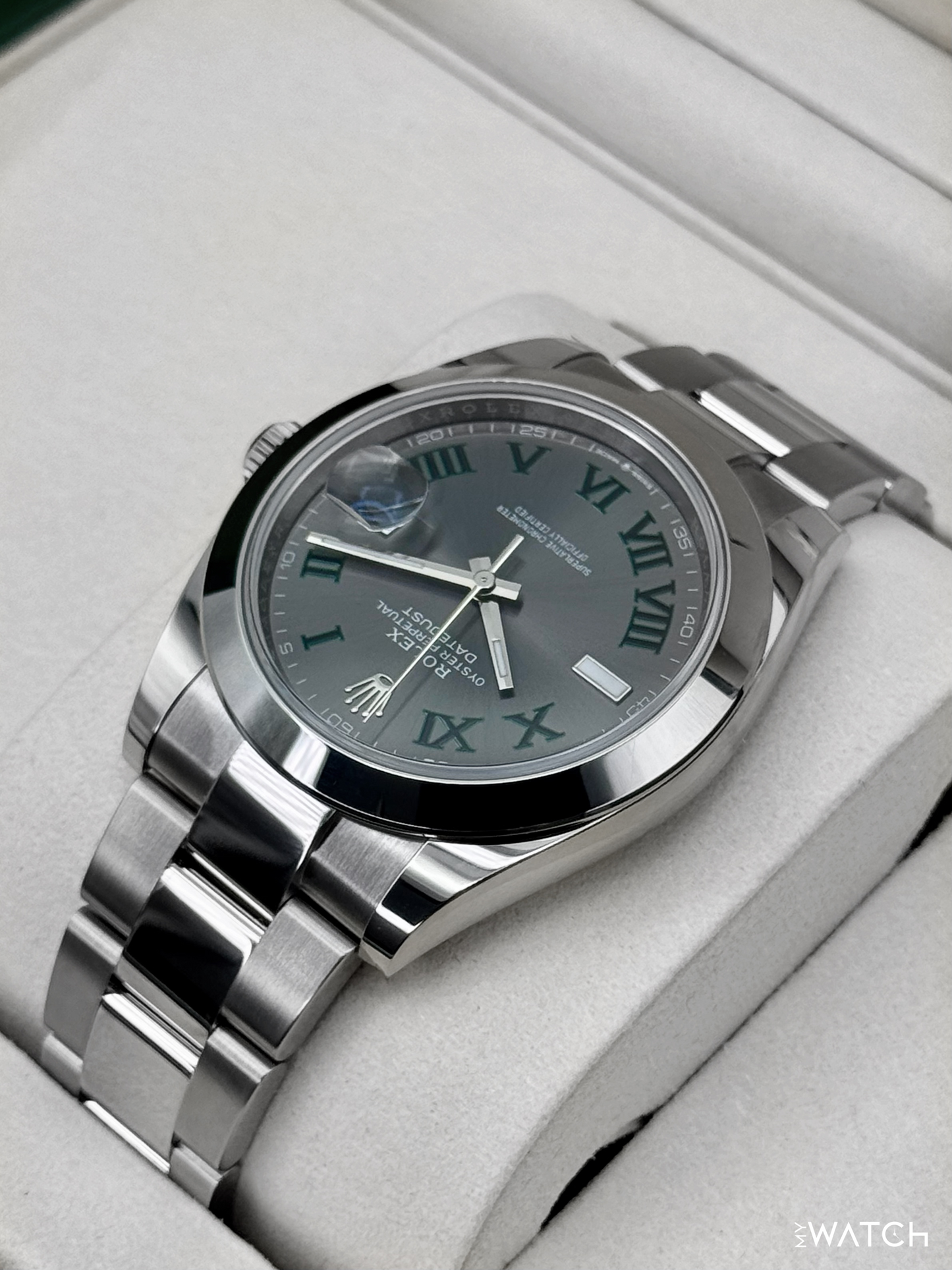 NEW 2025 Rolex Datejust 41mm 126300 Wimbledon Dial Oyster