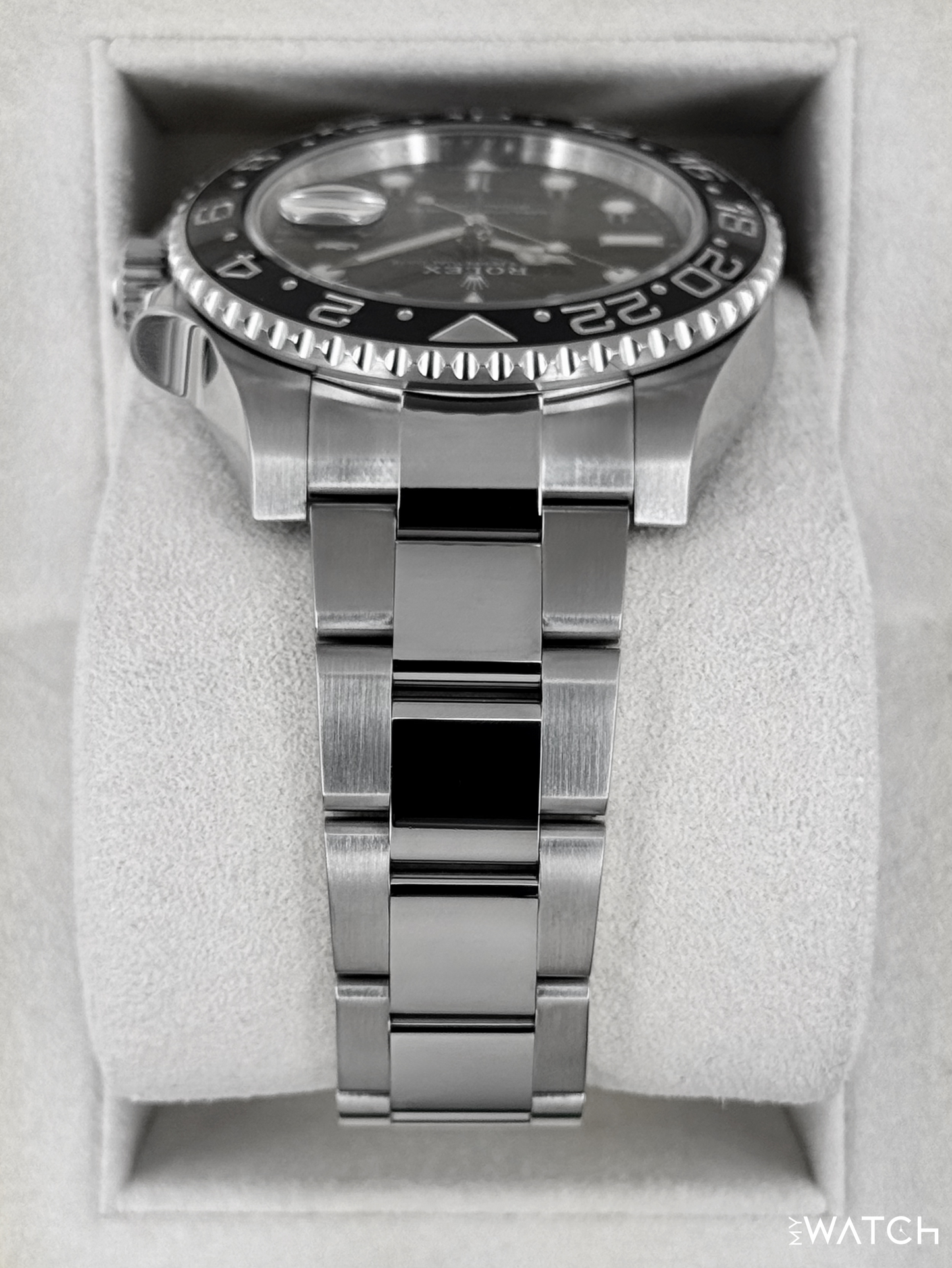 2018 Rolex GMT-Master II 40mm 116710LN Stainless Steel Black Dial - MyWatchLLC