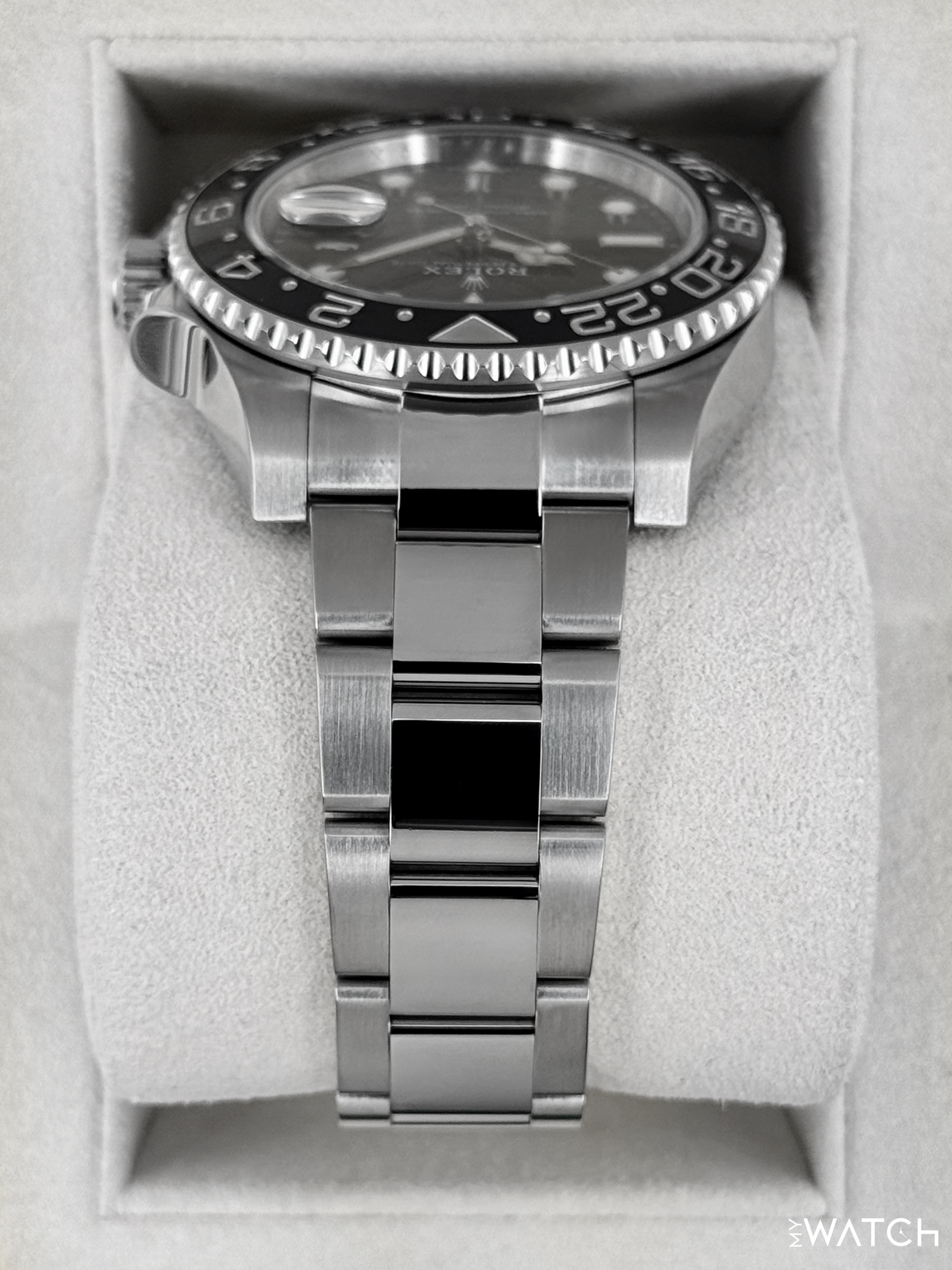 2018 Rolex GMT-Master II 40mm 116710LN Stainless Steel Black Dial - MyWatchLLC