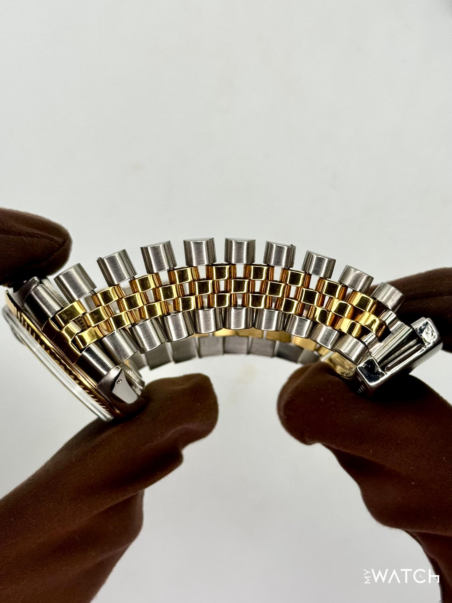 1985 Rolex Datejust 36mm 16013 Two-Tone Jubilee Blue Roman Numeral Dial