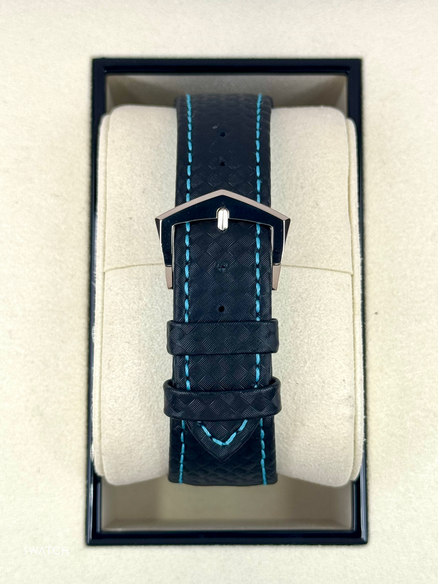 2025 Patek Philippe Calatrava Blue 6007G White Gold Black Dial