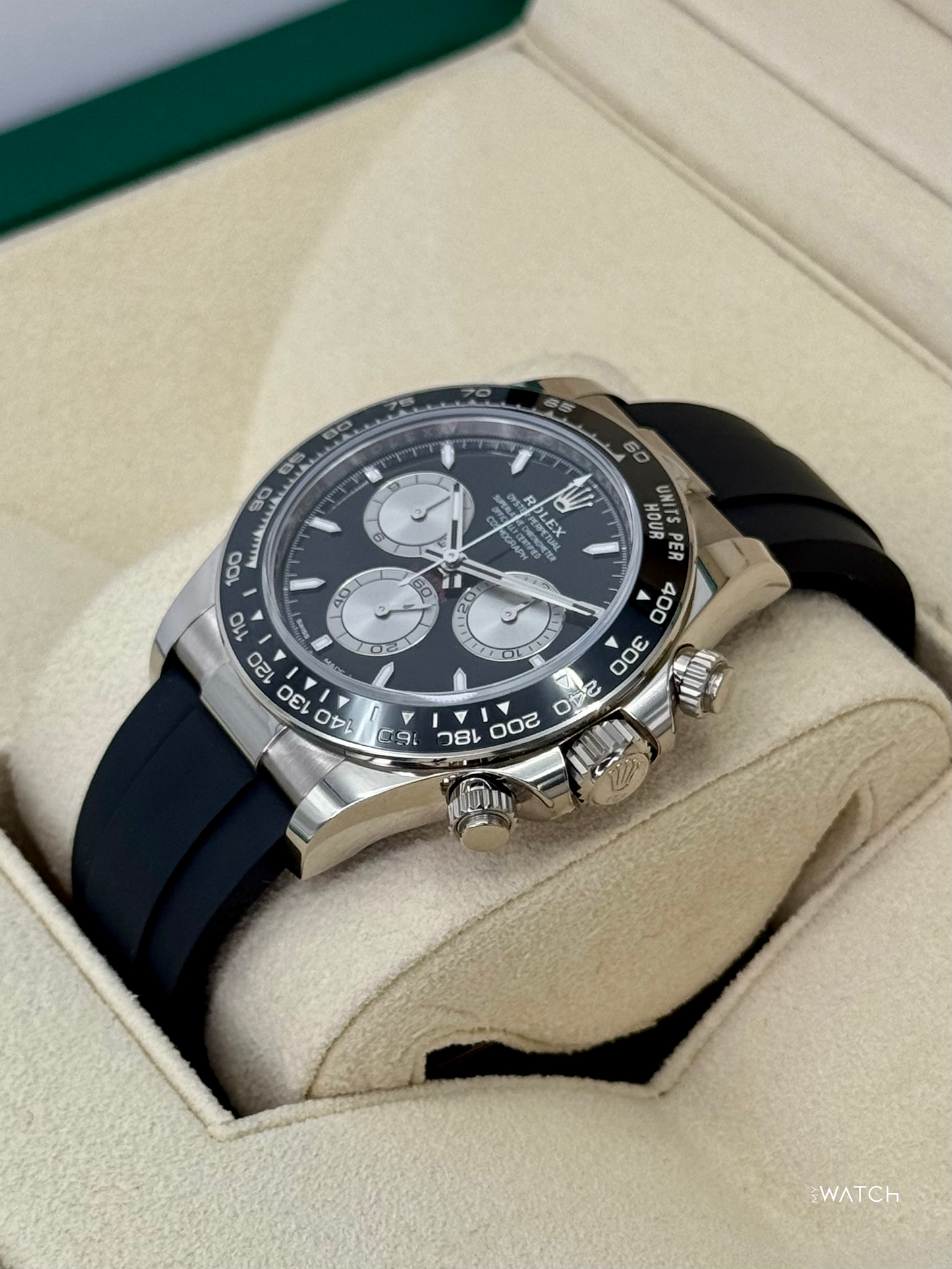 NEW 2025 Rolex Daytona "Baby Le Mans" 40mm 126519LN White Gold Black Dial