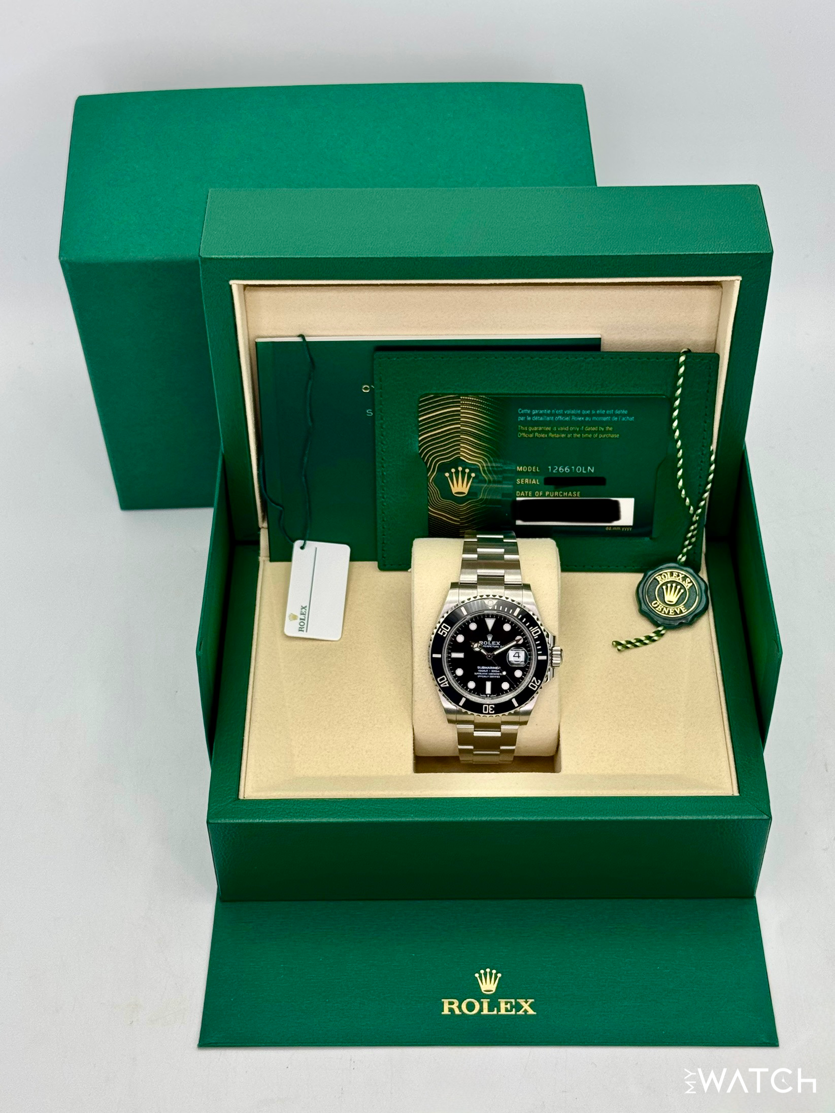 NEW 2026 Rolex Submariner 41mm 126610LN Stainless Steel Black Dial - MyWatchLLC