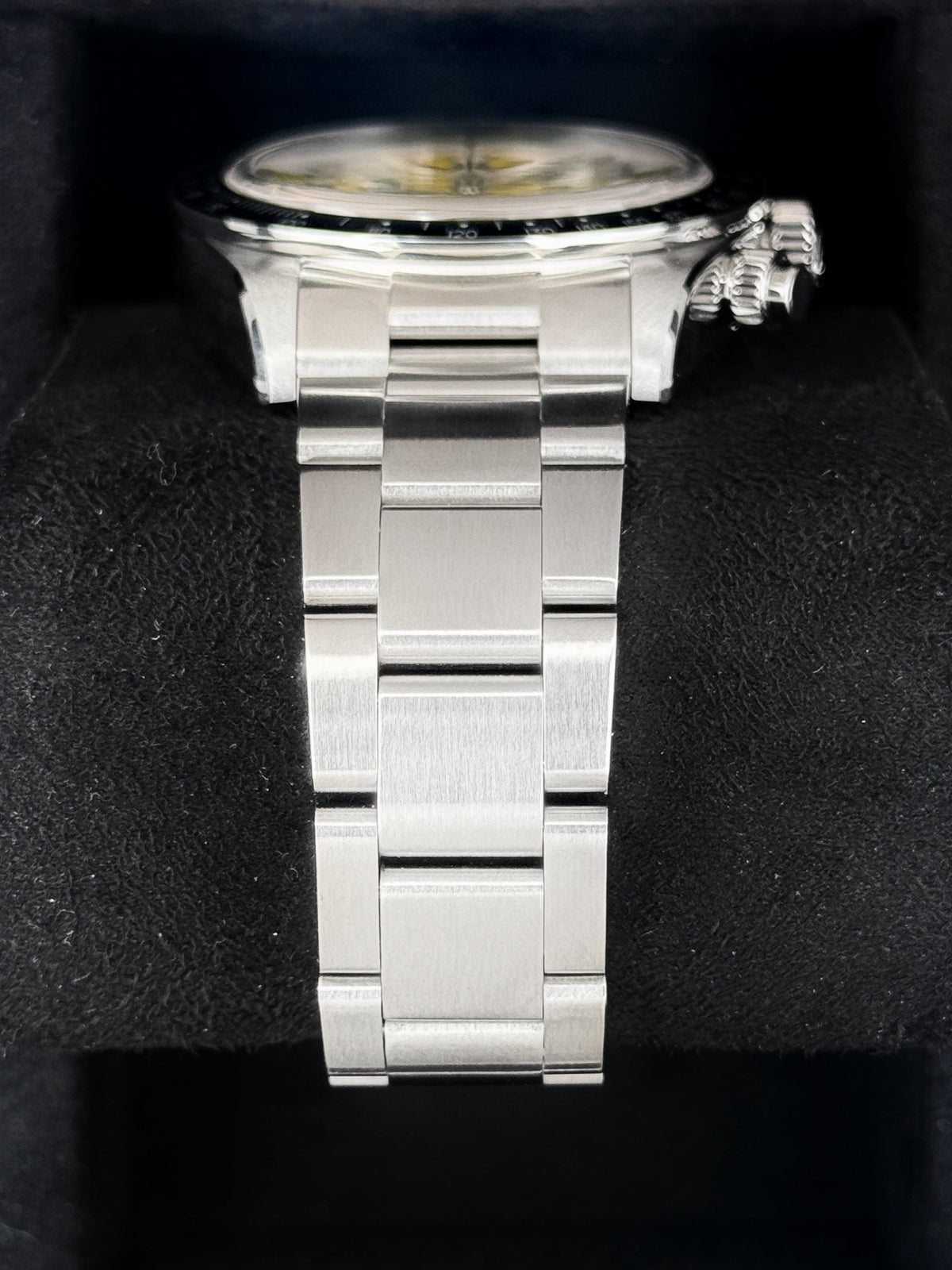 NEW 2026 Tudor Black Bay Chrono 39mm 79310N Stainless Steel Yellow Dial