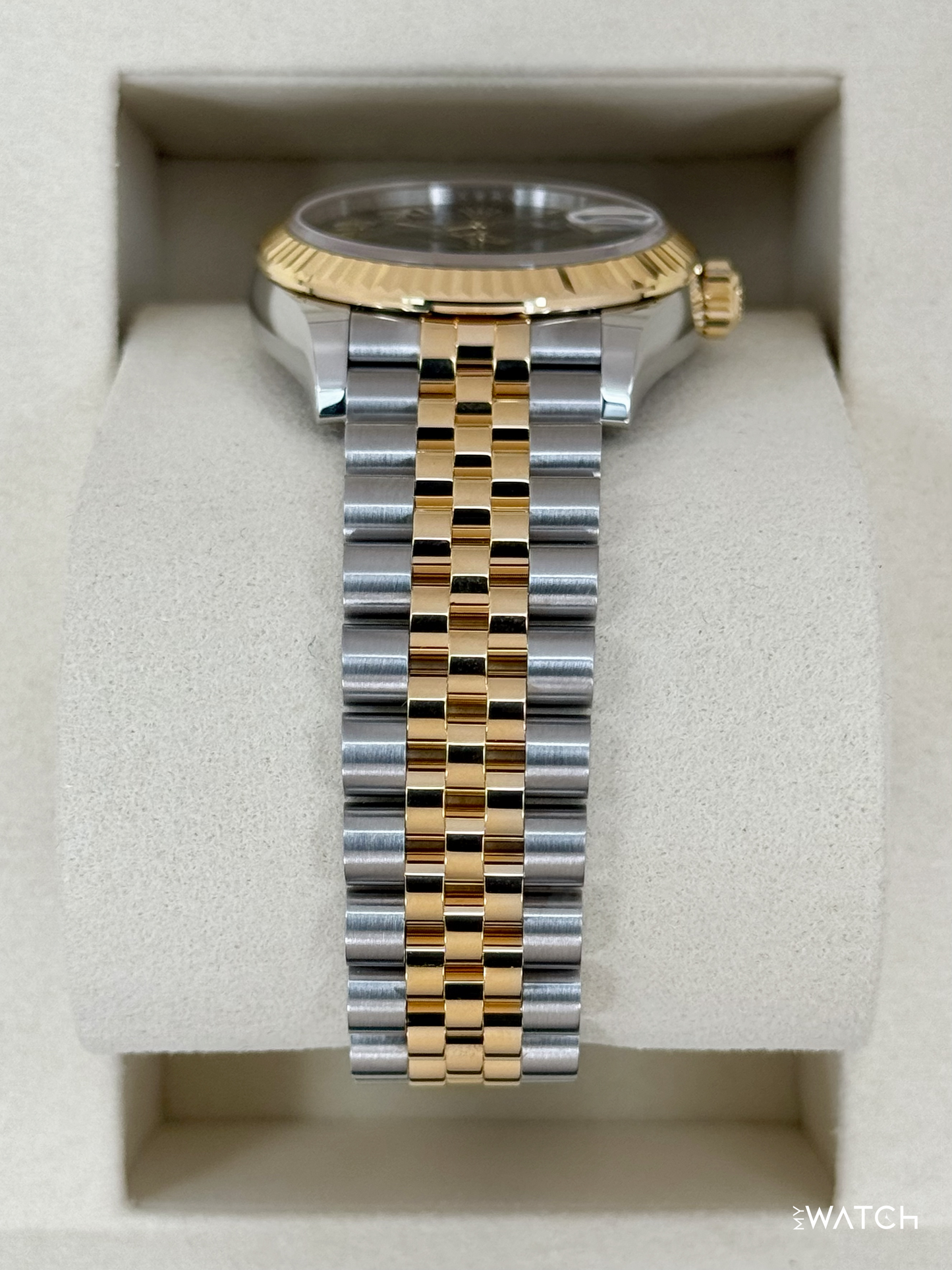 NEW 2026 Rolex Ladies Datejust 31mm 278273 Two-Tone Jubilee Green Dial - MyWatchLLC