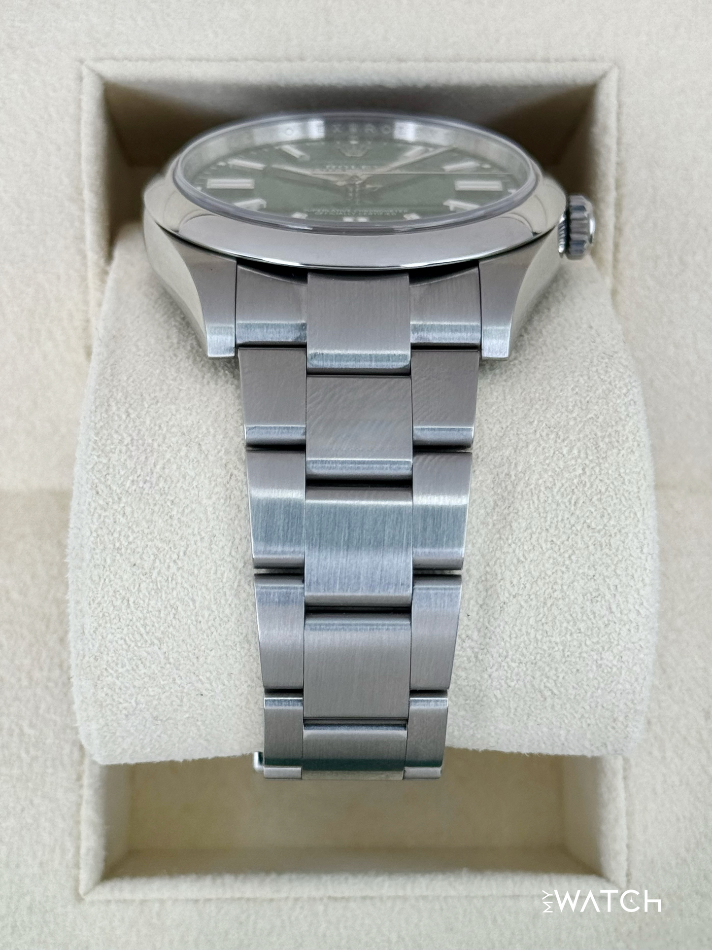 2025 Rolex Oyster Perpetual 41mm 124300 Green Dial