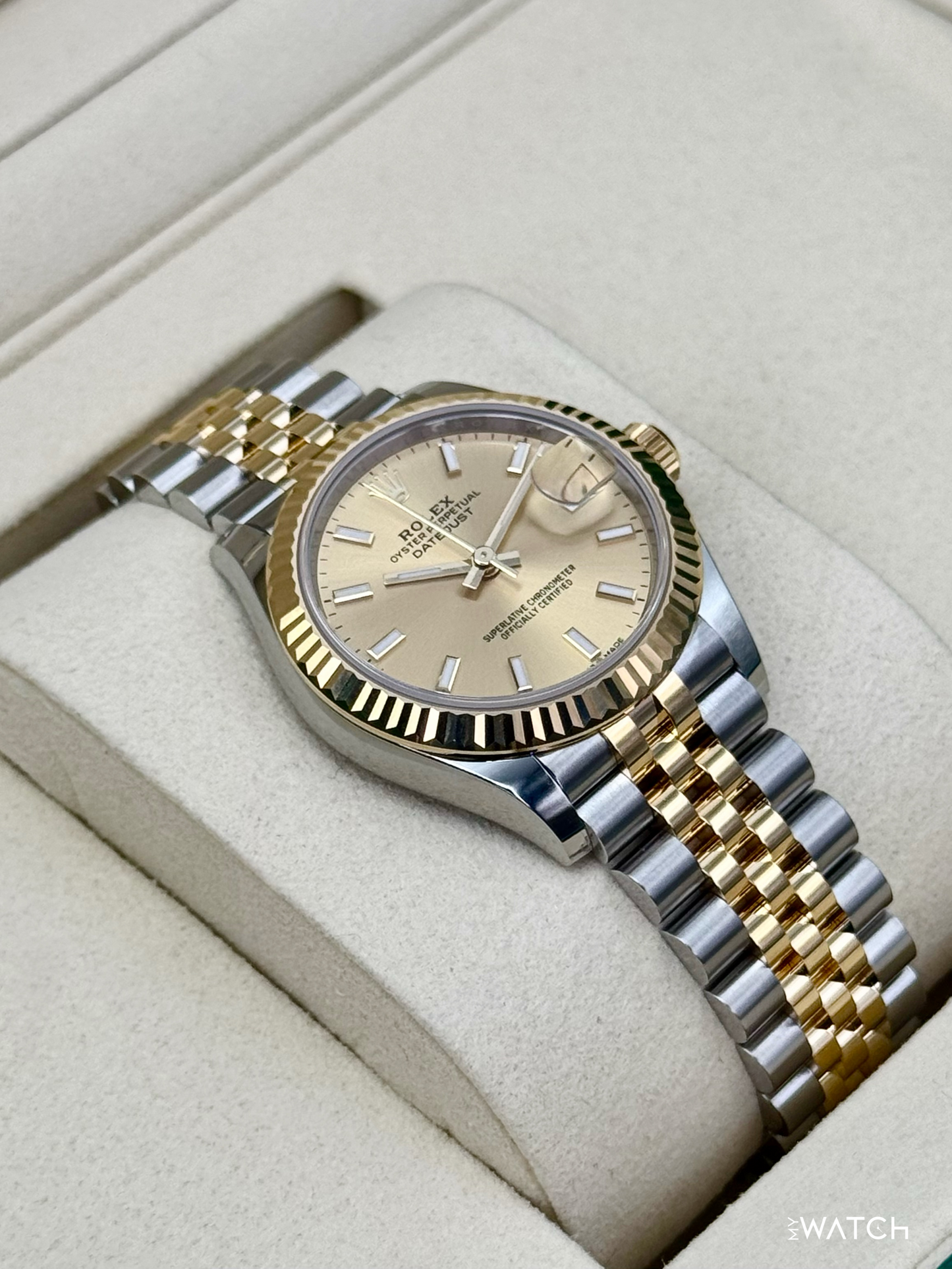 NEW 2026 Rolex Datejust 31mm 278273 Two-Tone Jubilee Champagne Dial - MyWatchLLC