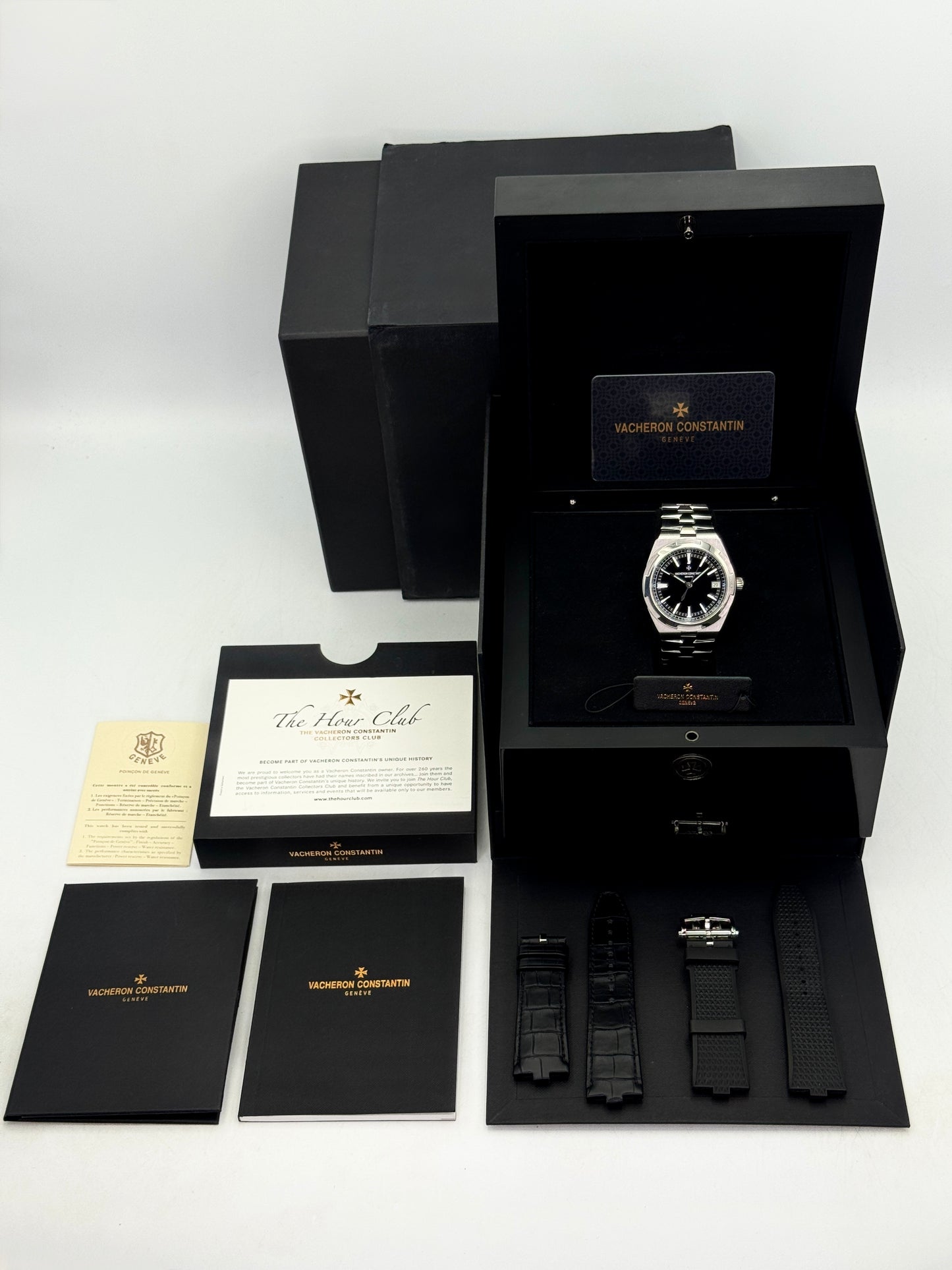 2021 Vacheron Constantin Overseas 41mm 4500V Stainless Black Dial