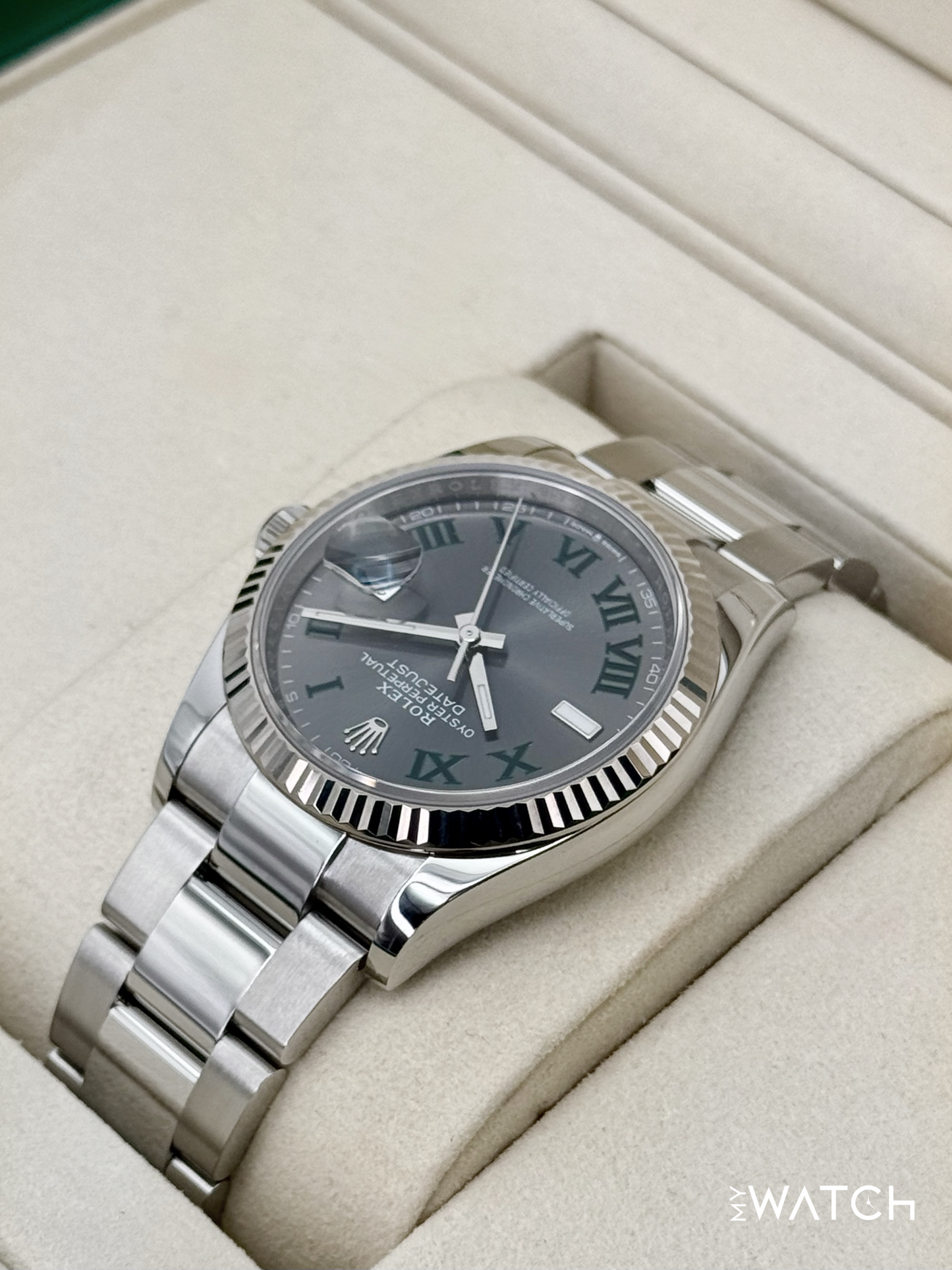NEW 2025 Rolex Datejust 36mm 126234 Oyster Wimbledon Dial