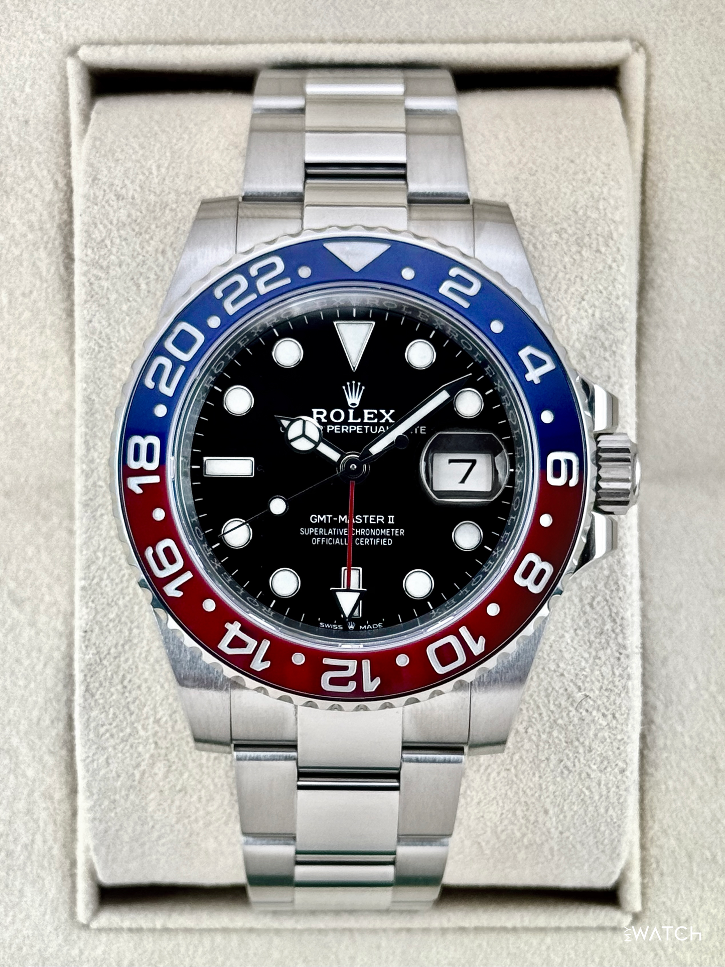 2019 Rolex GMT-Master II "Pepsi" 40mm 126710BLRO Oyster - MyWatchLLC