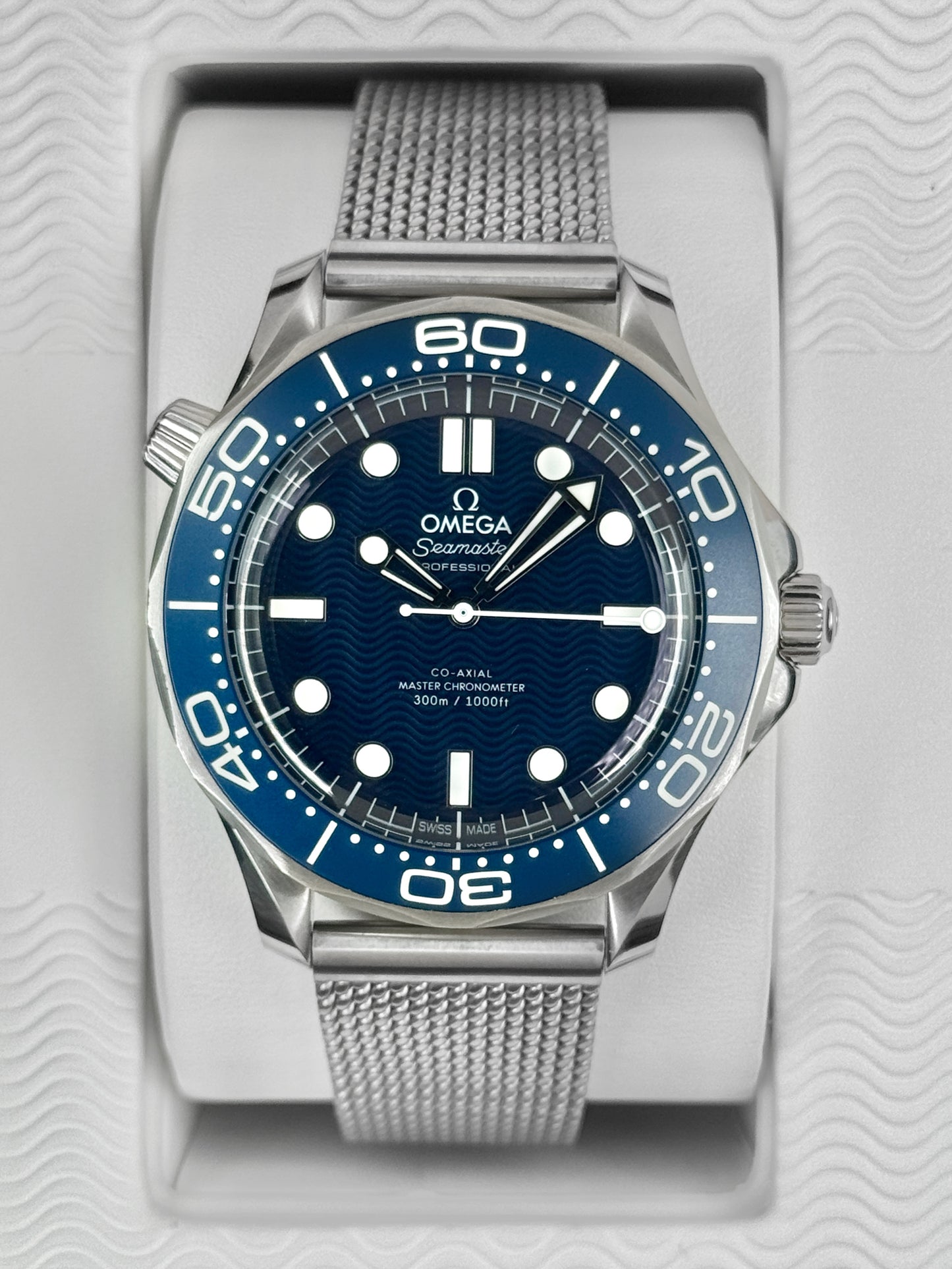 2023 Omega Seamaster Diver 300M 42mm 210.30.42.20.03.002 Blue Dial