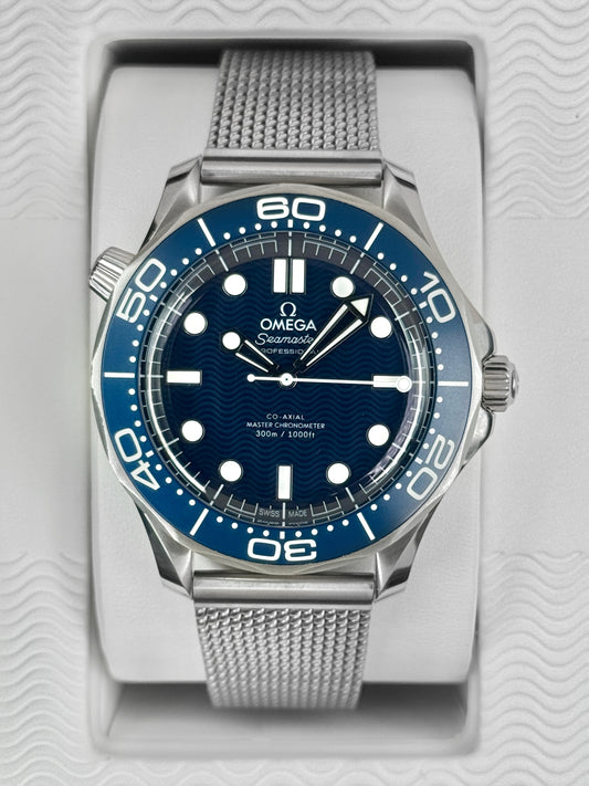 2023 Omega Seamaster Diver 300M 42mm 210.30.42.20.03.002 Blue Dial