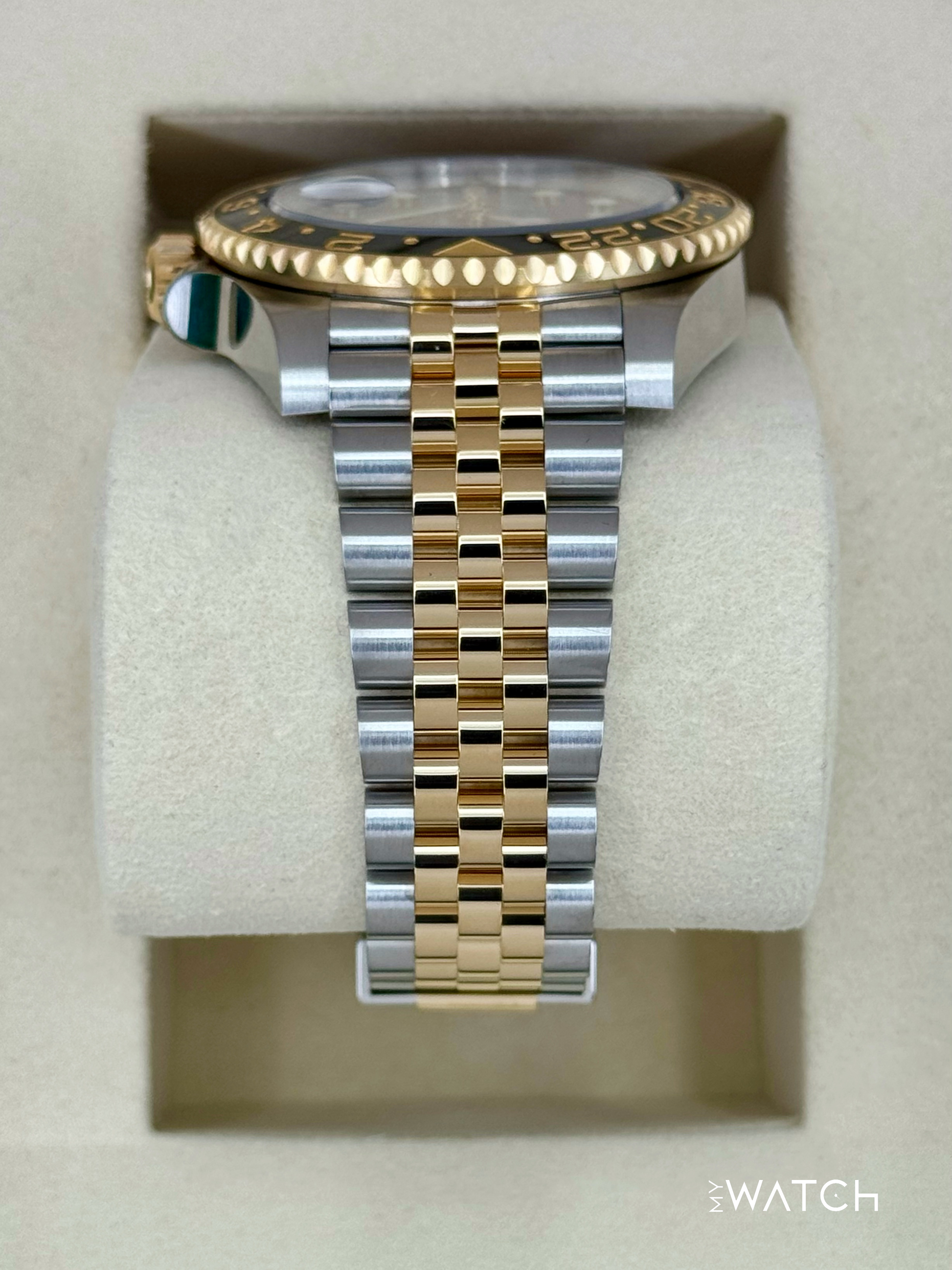 NEW 2025 Rolex GMT-Master II 40mm 126713GRNR Two-Tone Jubilee - MyWatchLLC