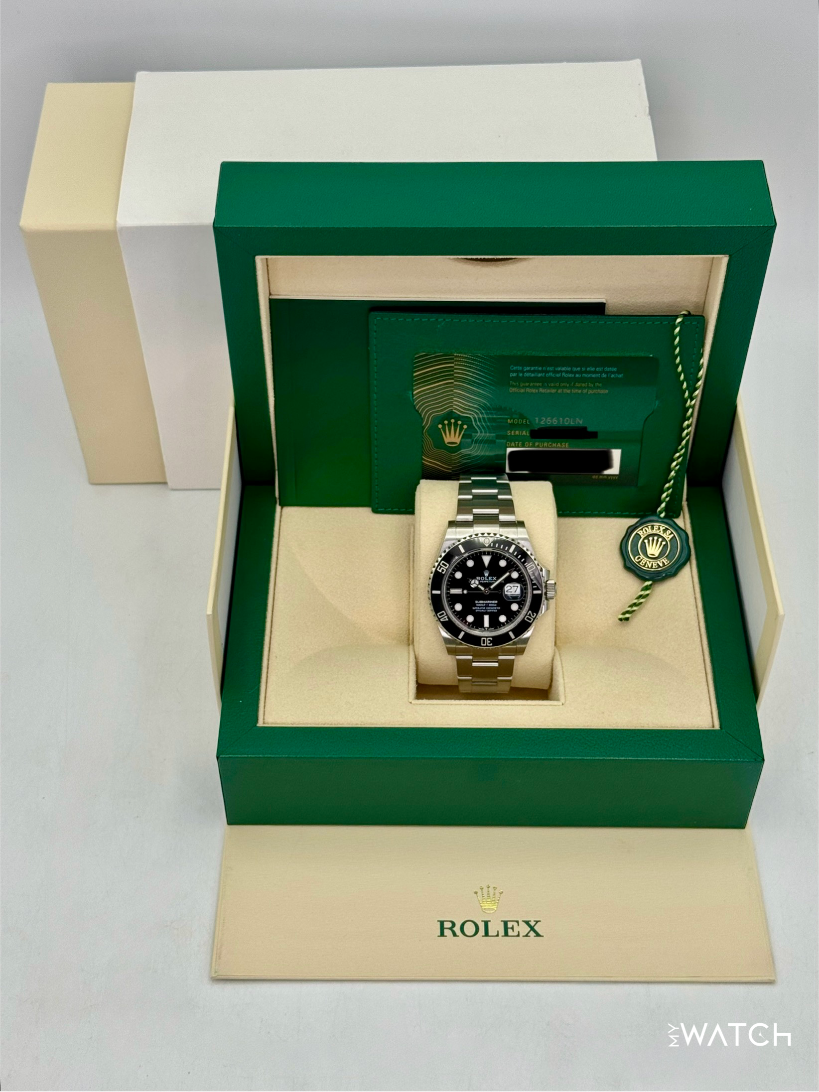2024 Rolex Submariner 41mm 126610LN Stainless Steel Black Dial - MyWatchLLC