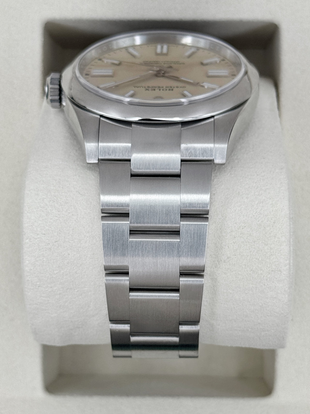 NEW 2026 Rolex Oyster Perpetual 41mm 134300 Beige Dial (NEW STYLE CARD)