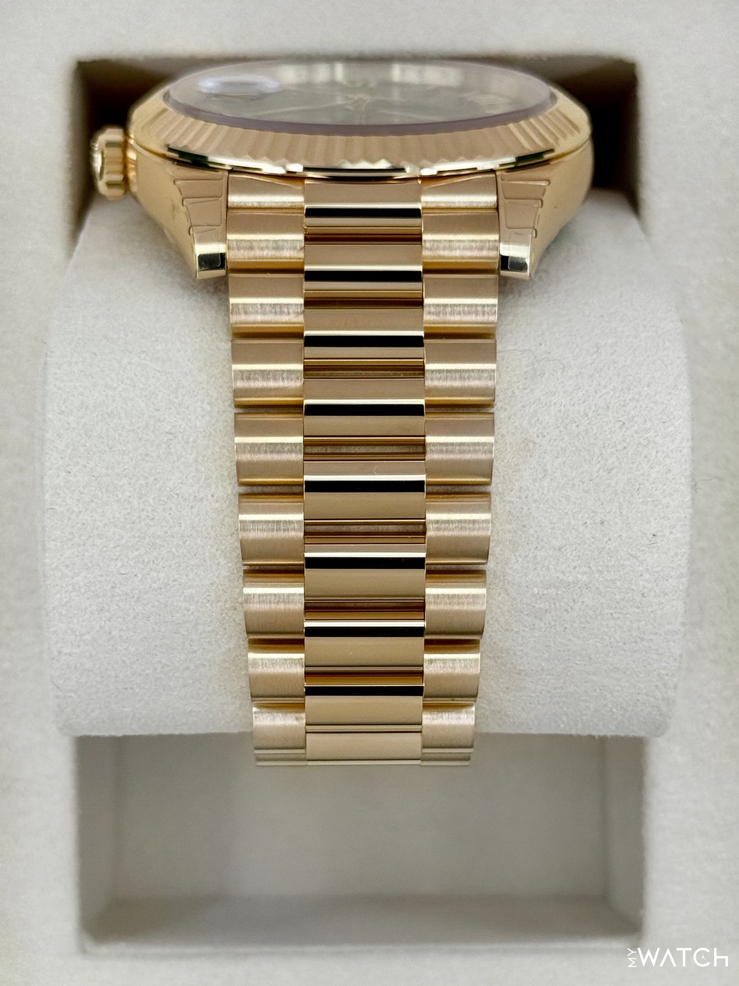 NEW 2026 Rolex Day-Date 40mm 228238 Presidential Green Ombre Dial (STICKERED) - MyWatchLLC