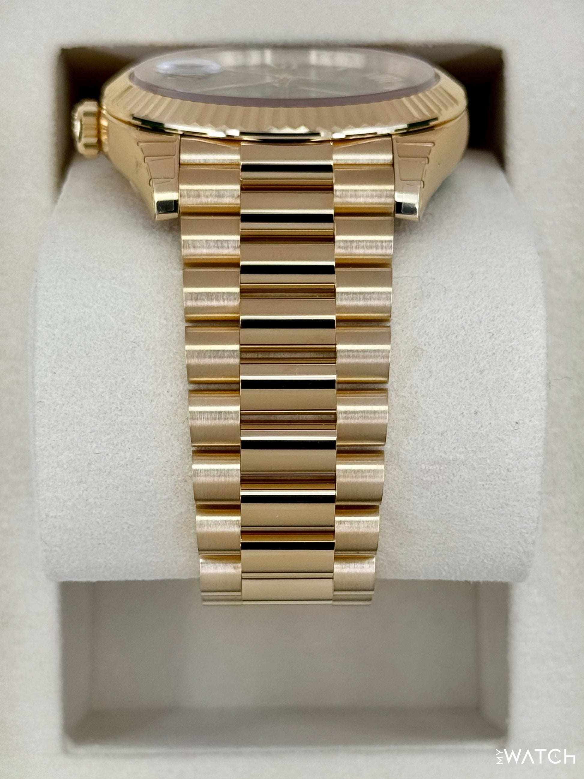 NEW 2026 Rolex Day-Date 40mm 228238 Presidential Green Ombre Dial (STICKERED) - MyWatchLLC