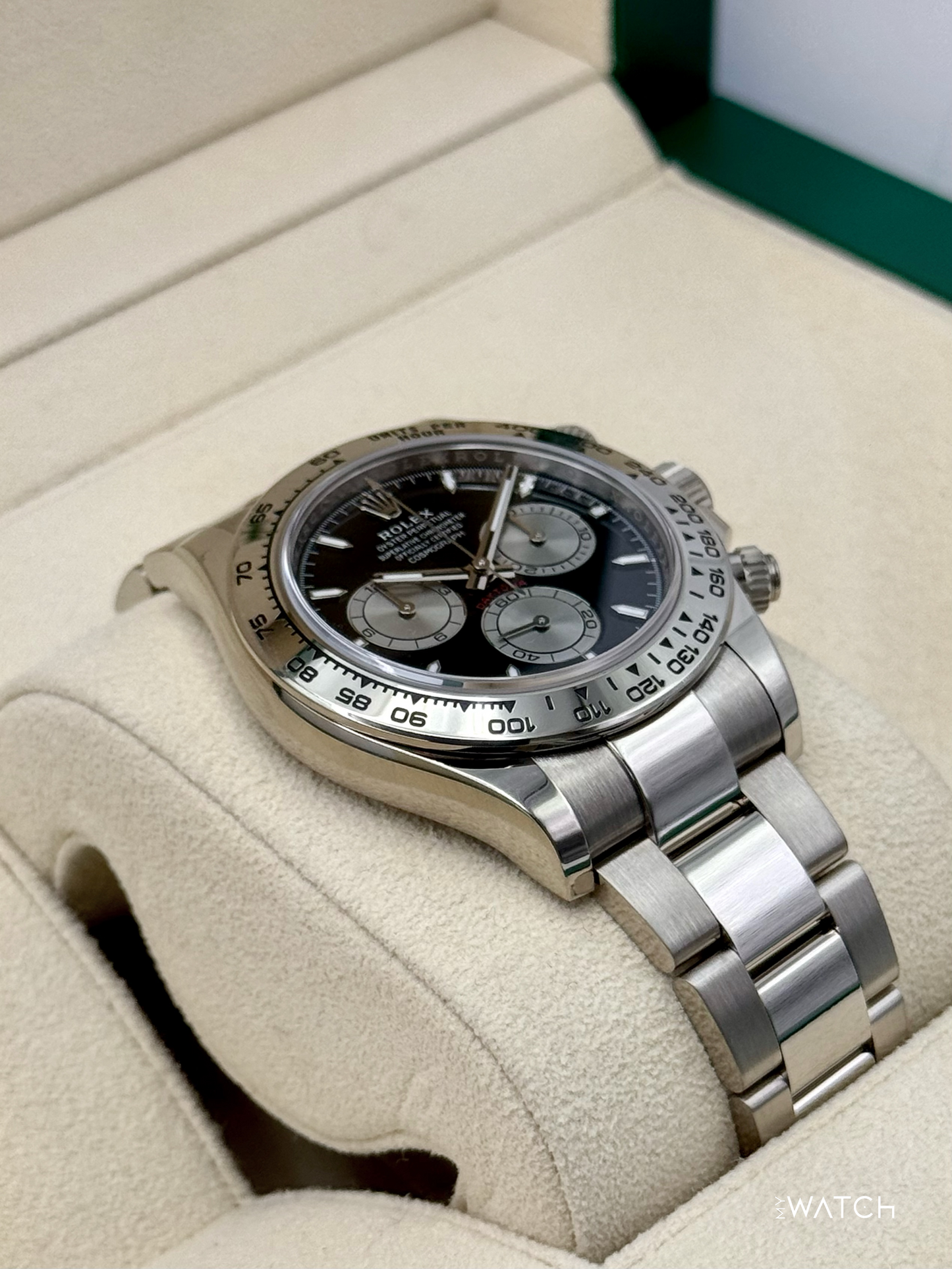 2024 Rolex Daytona 40mm 126509 White Gold Black Dial
