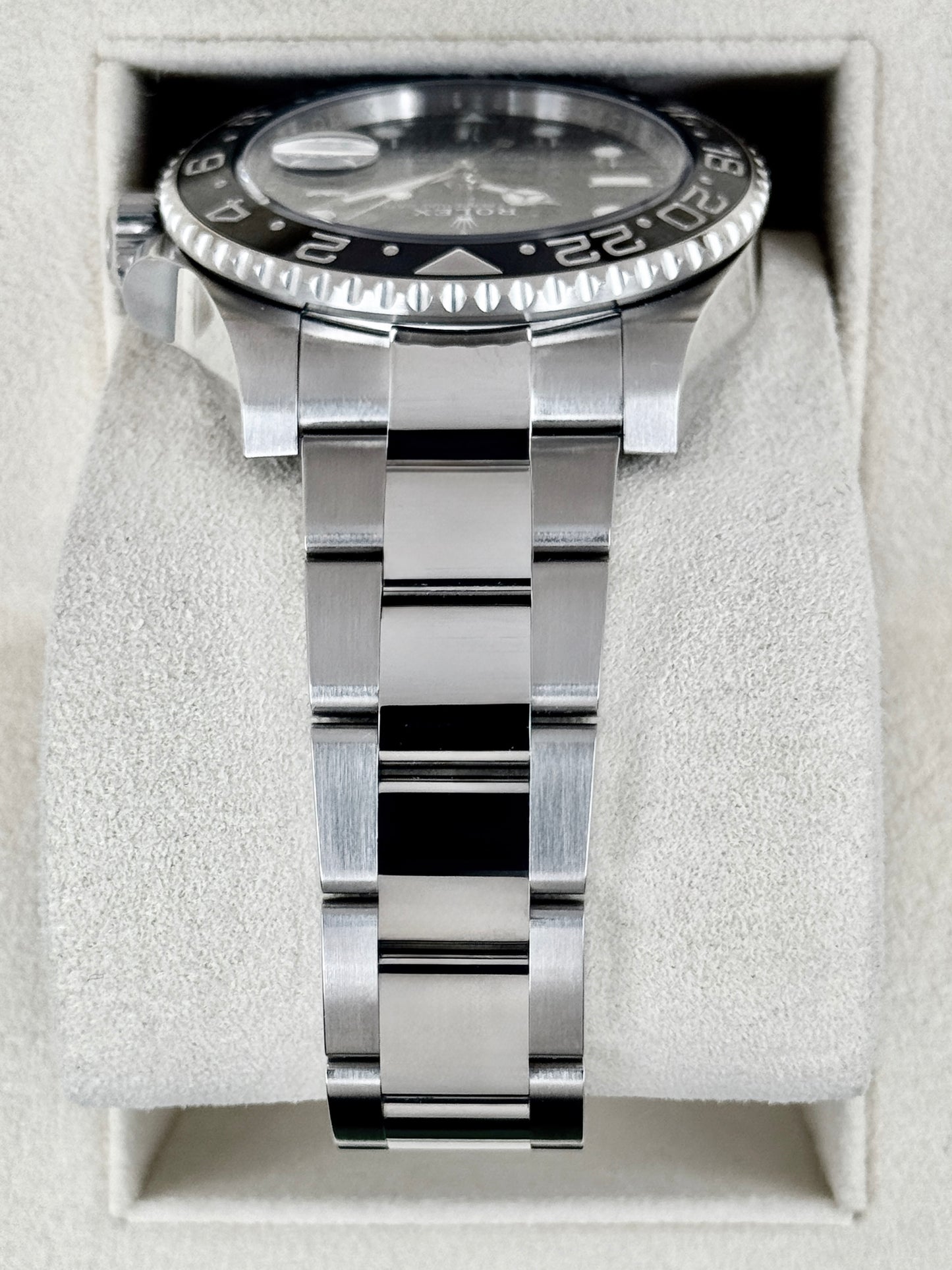 2018 Rolex GMT-Master II 40mm 116710LN Stainless Steel Black Dial