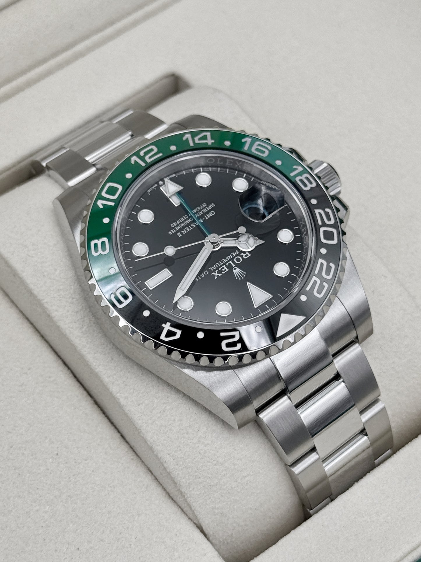 NEW 2026 Rolex GMT-Master II Sprite 40mm 126720VTNR Oyster (STICKERED)