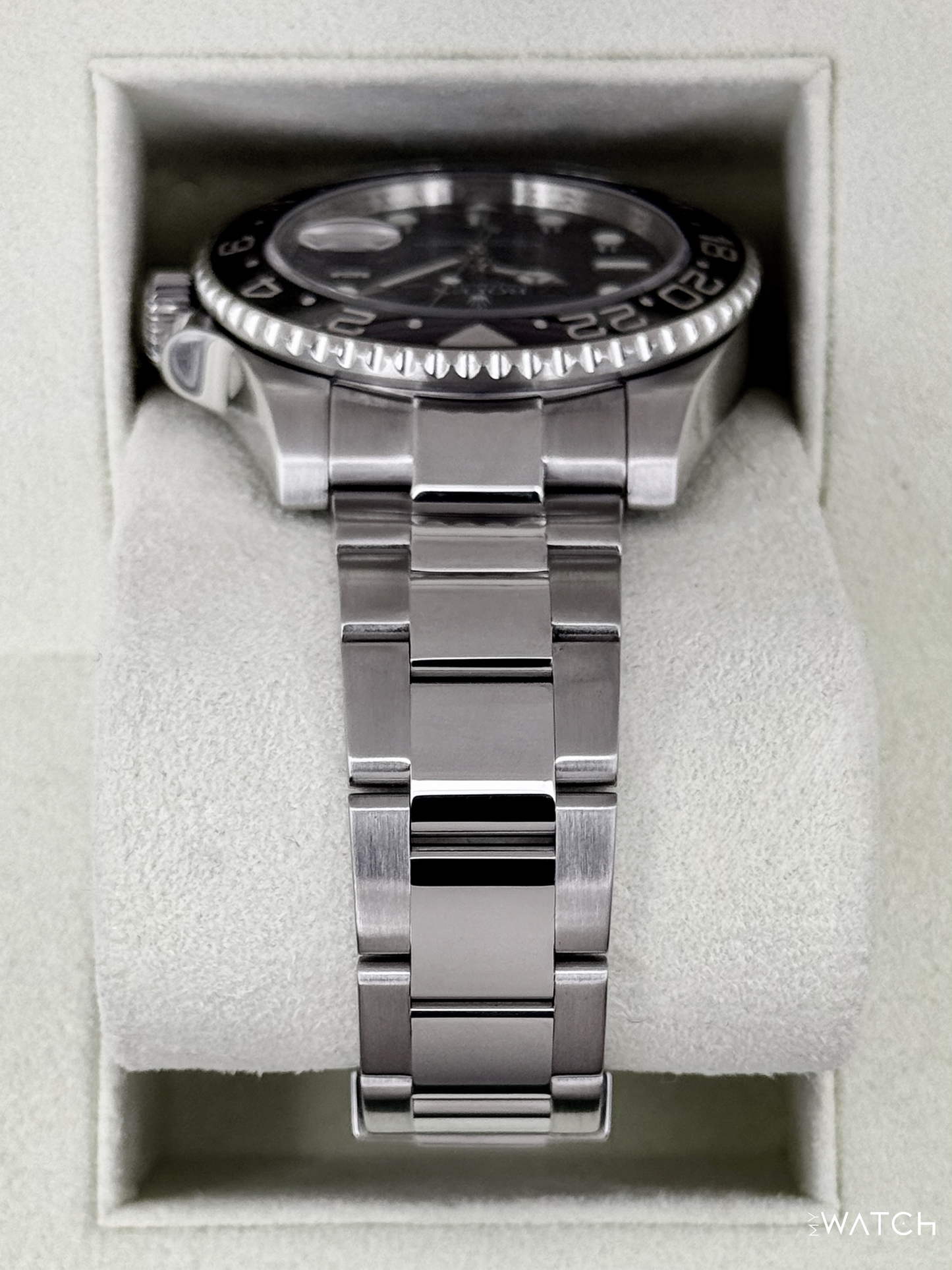 2008 Rolex GMT-Master II 40mm 116710LN Stainless Steel Black Dial - MyWatchLLC