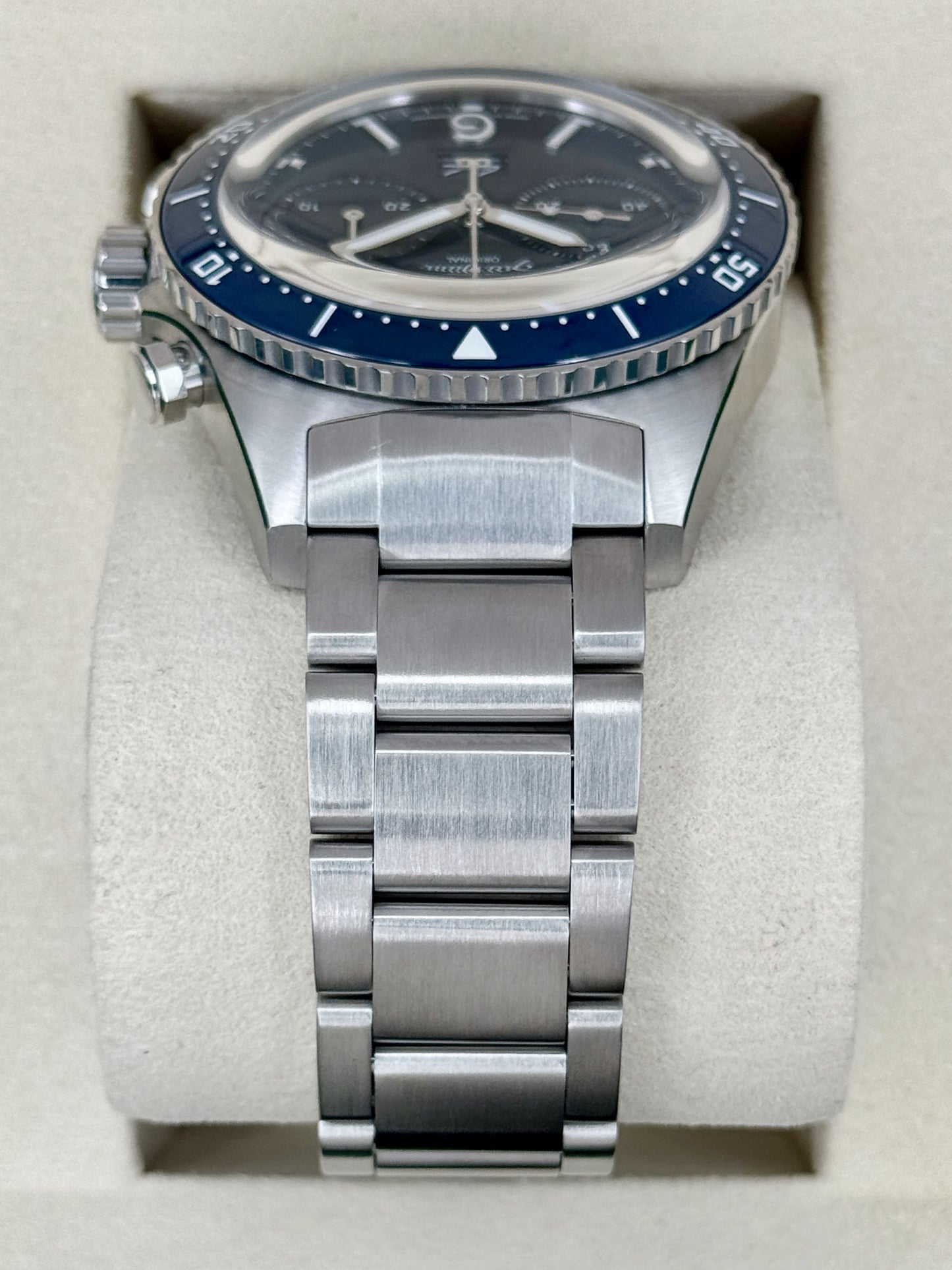 2025 Glashütte Original Seaq Chronograph 43.2mm 1-37-23-02-81 Blue Dial