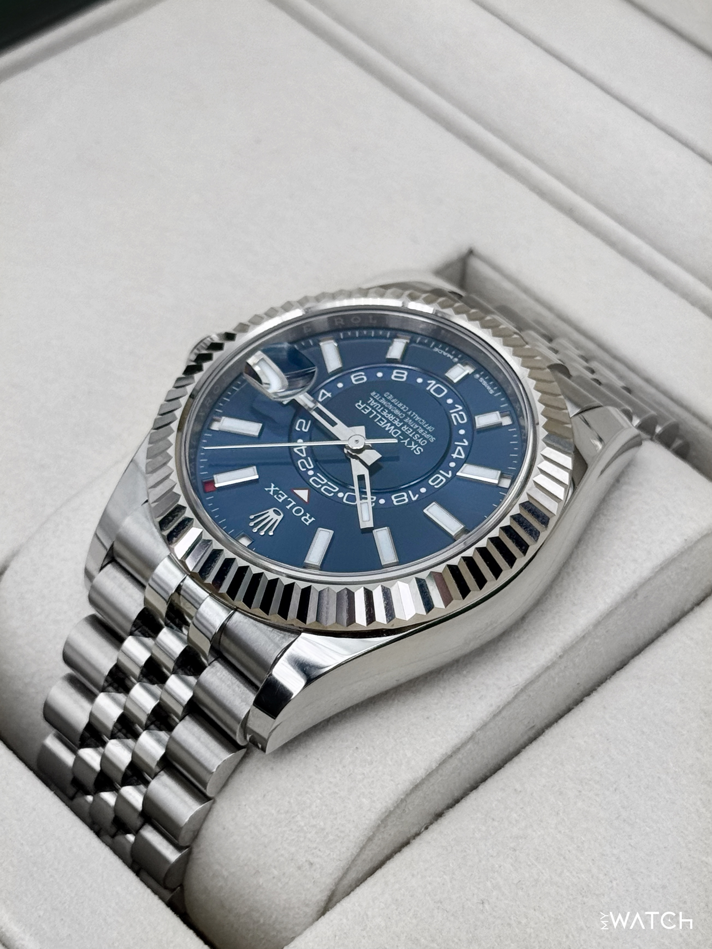 2025 Rolex Sky-Dweller 42mm 336934 Jubilee Blue Dial