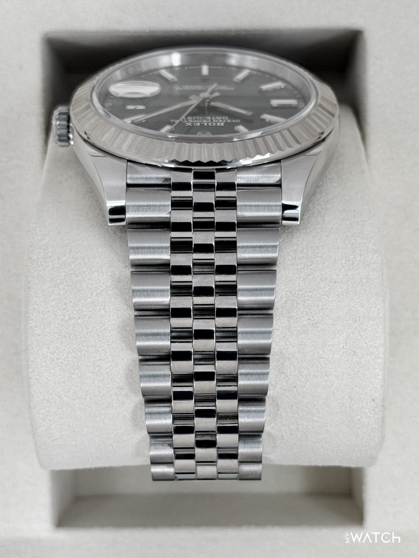 2025 Rolex Datejust 41mm 126334 Jubilee Green Dial - MyWatchLLC