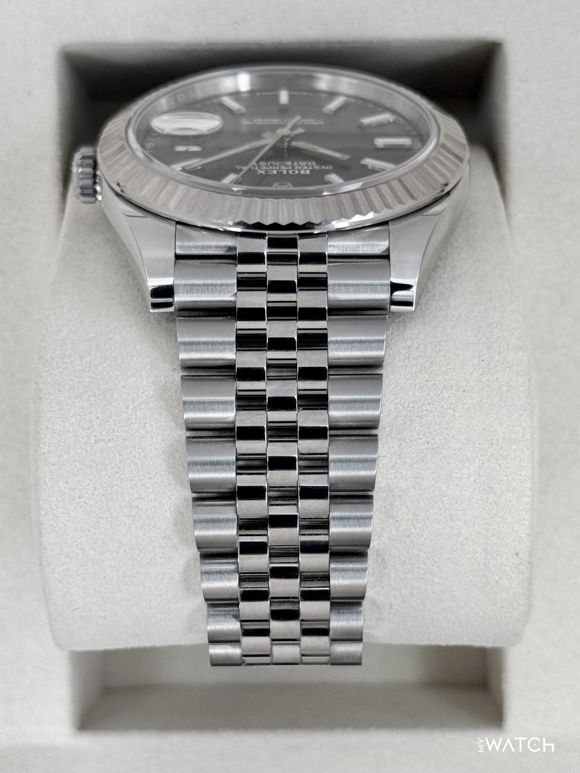 2025 Rolex Datejust 41mm 126334 Jubilee Green Dial - MyWatchLLC