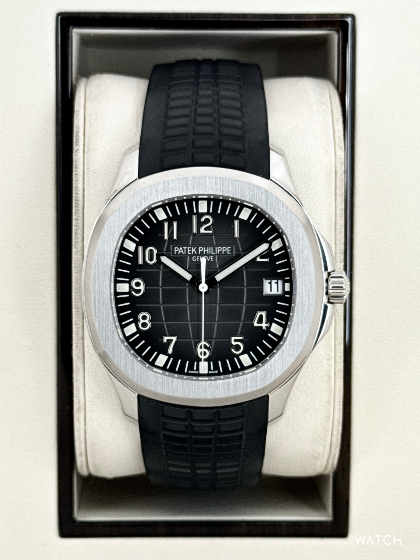 2017 Patek Philippe Aquanaut 40.8mm 5167A-001 Stainless Steel Gray Dial - MyWatchLLC