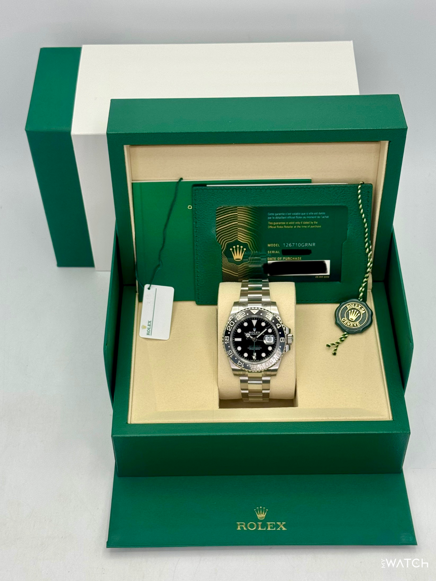 NEW 2026 Rolex GMT-Master II "Bruce Wayne" 40mm 126710GRNR Oyster (STICKERED) - MyWatchLLC
