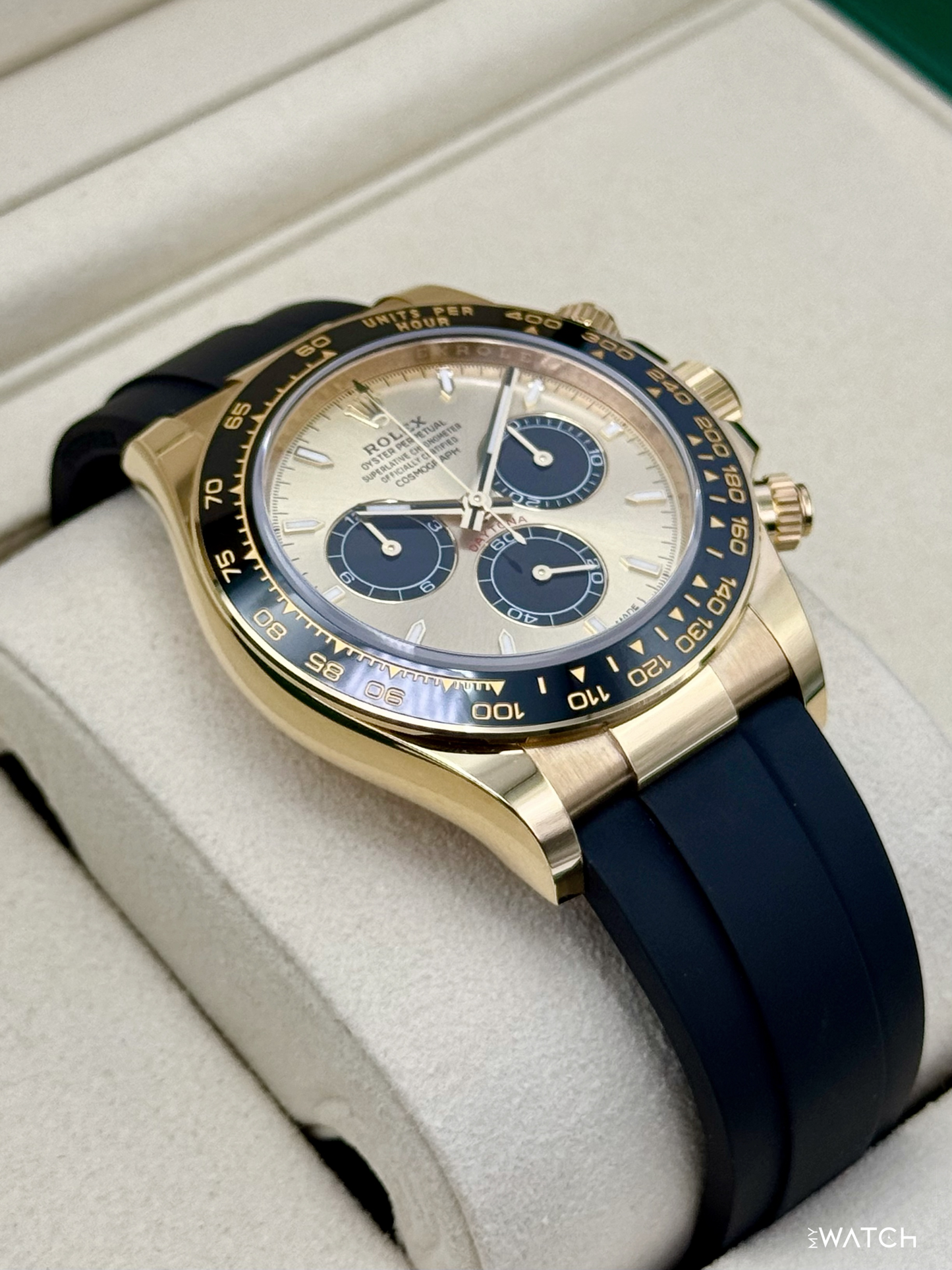 NEW 2025 Rolex Daytona 40mm 126518LN Yellow Gold Champagne Dial - MyWatchLLC