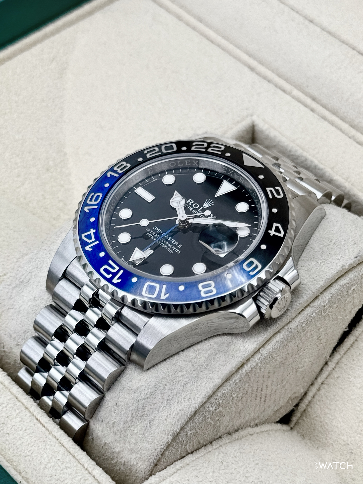 2024 Rolex GMT-Master II "Batgirl" 40mm 126710BLNR Jubilee - MyWatchLLC